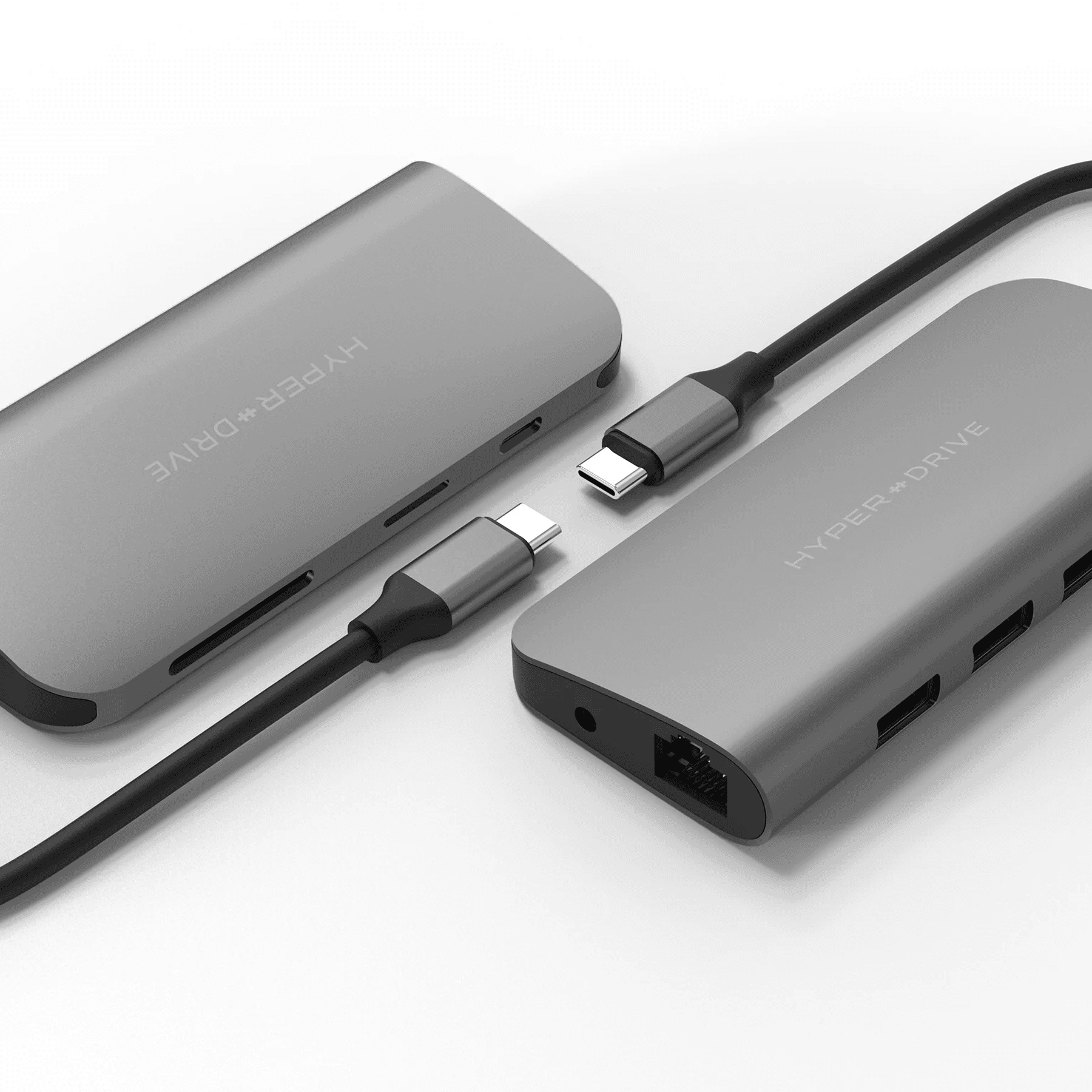 HYPERDRIVE POWER 9 IN 1 USB-C HUB GRAY