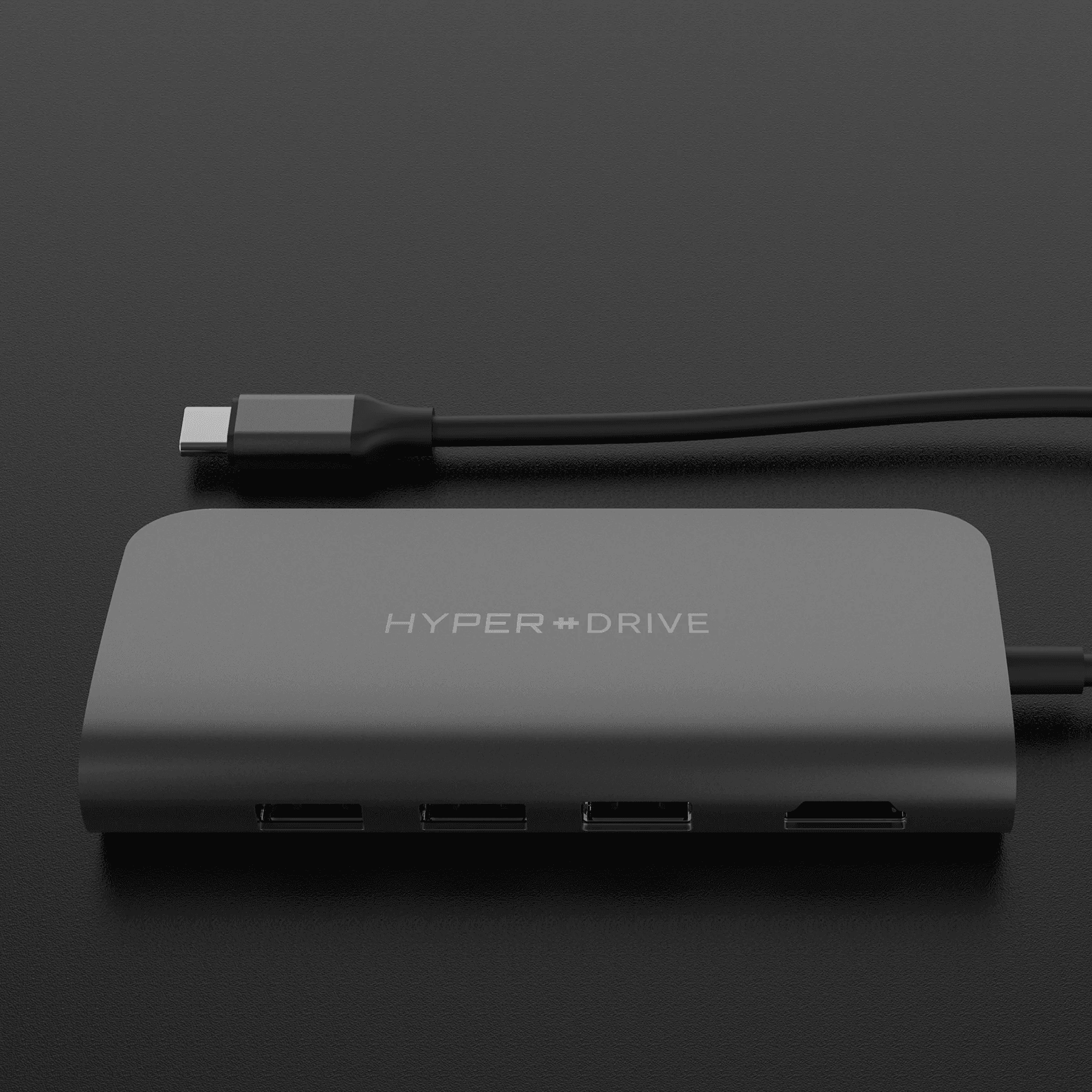 HYPERDRIVE POWER 9 IN 1 USB-C HUB GRAY