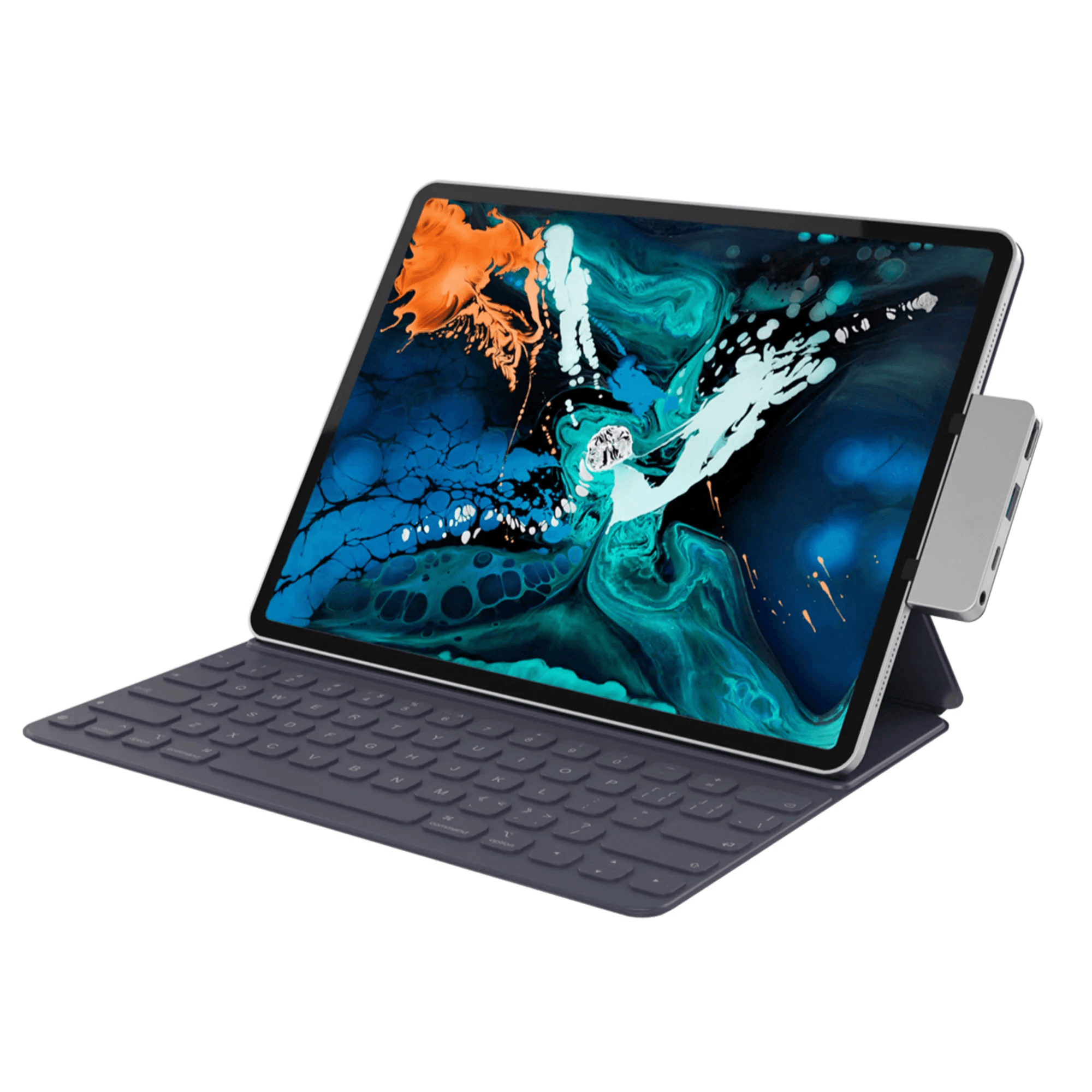 HYPERDRIVE 4 IN 1 USB-C HUB FOR IPAD PRO GRAY