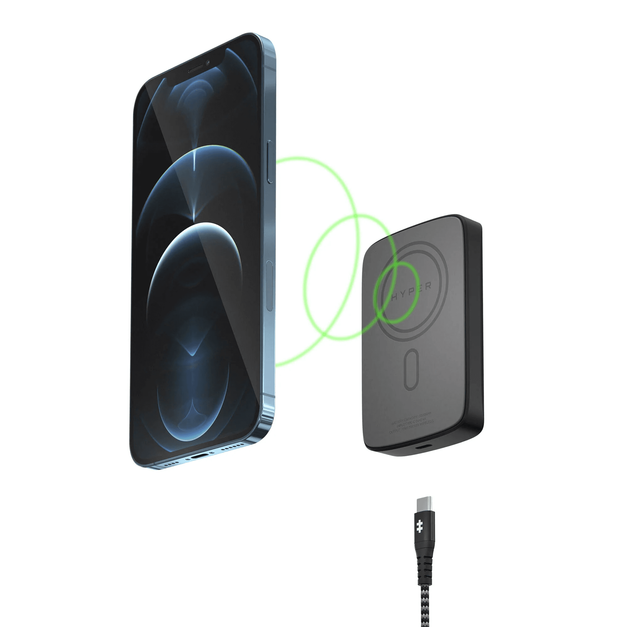 HYPERDRIVE MAGNETIC WIRELESS POWER BANK
