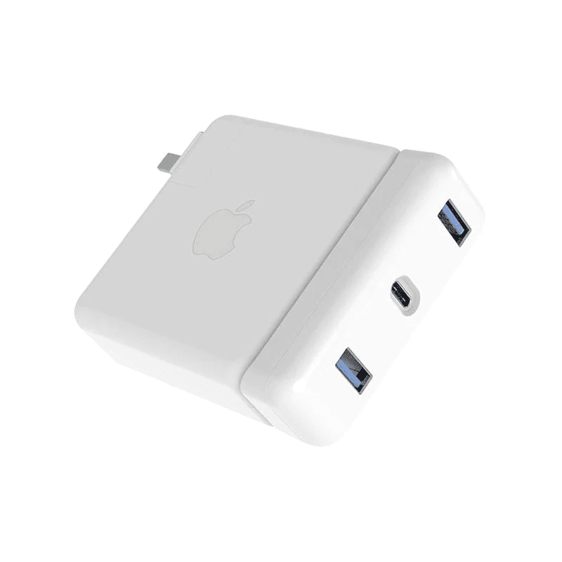 HYPERDRIVE USB-C HUB FOR APPLE 61W USB TYPE-C POWER ADAPTER
