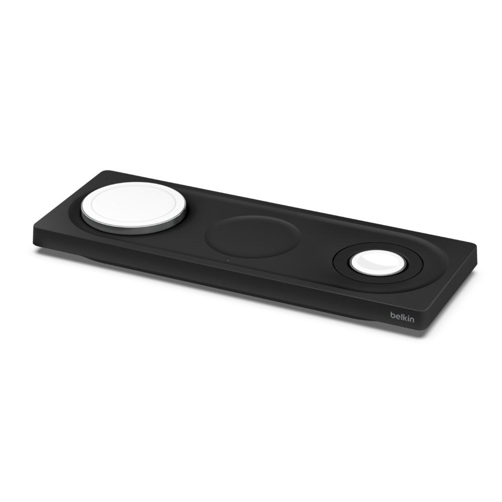 BELKIN 3IN1 WIRELESS CHARGING PAD W/MAGSAFE BLACK