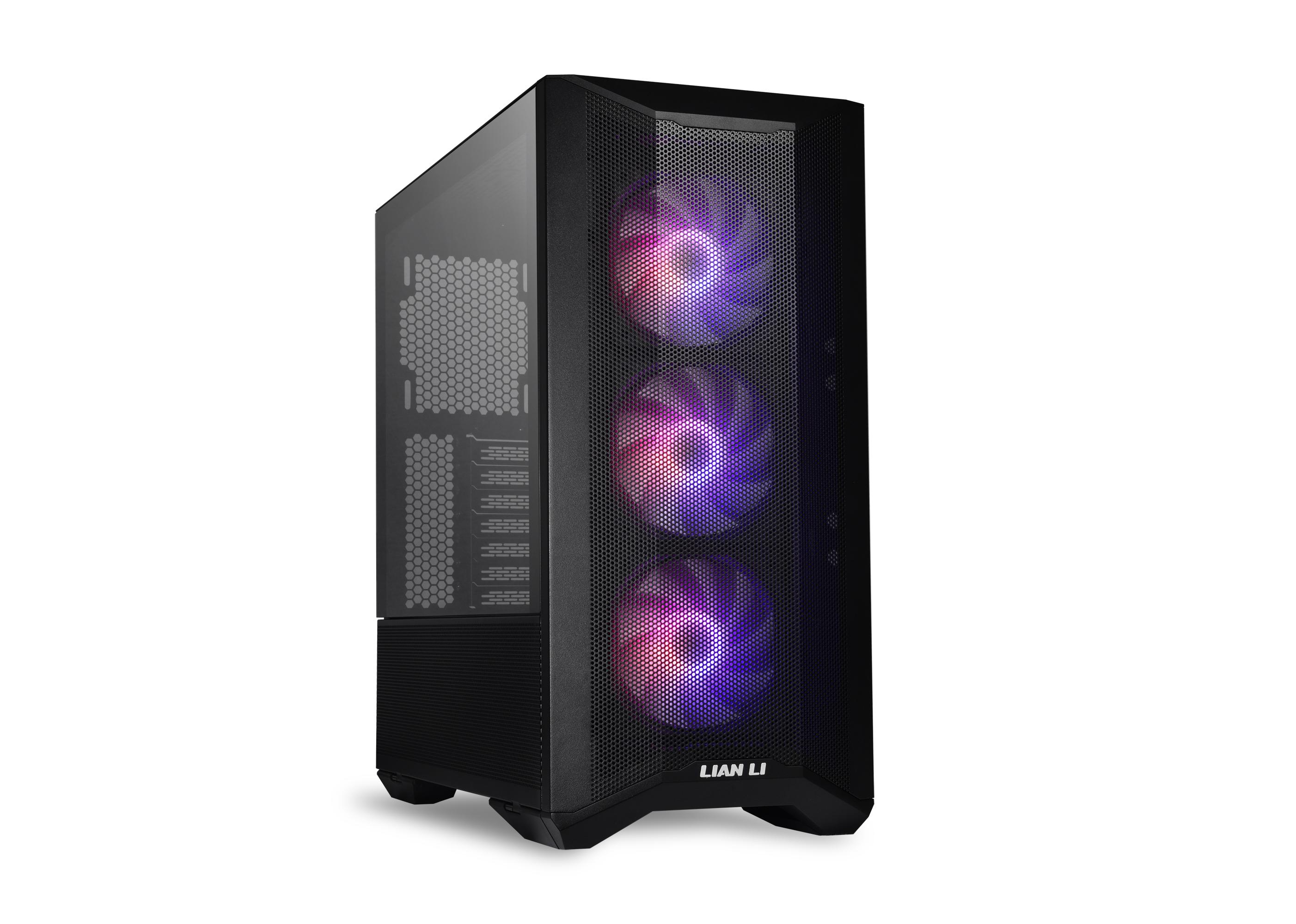 LIAN LI LANCOOL-2 MESH MID TOWER CASE W/DRGB BK