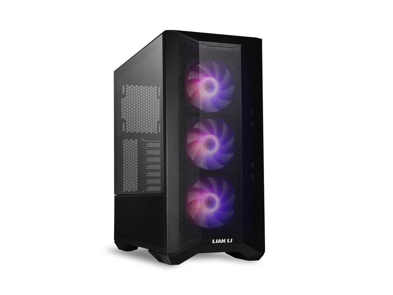LIAN LI LANCOOL-2 MESH MID TOWER CASE W/DRGB BK
