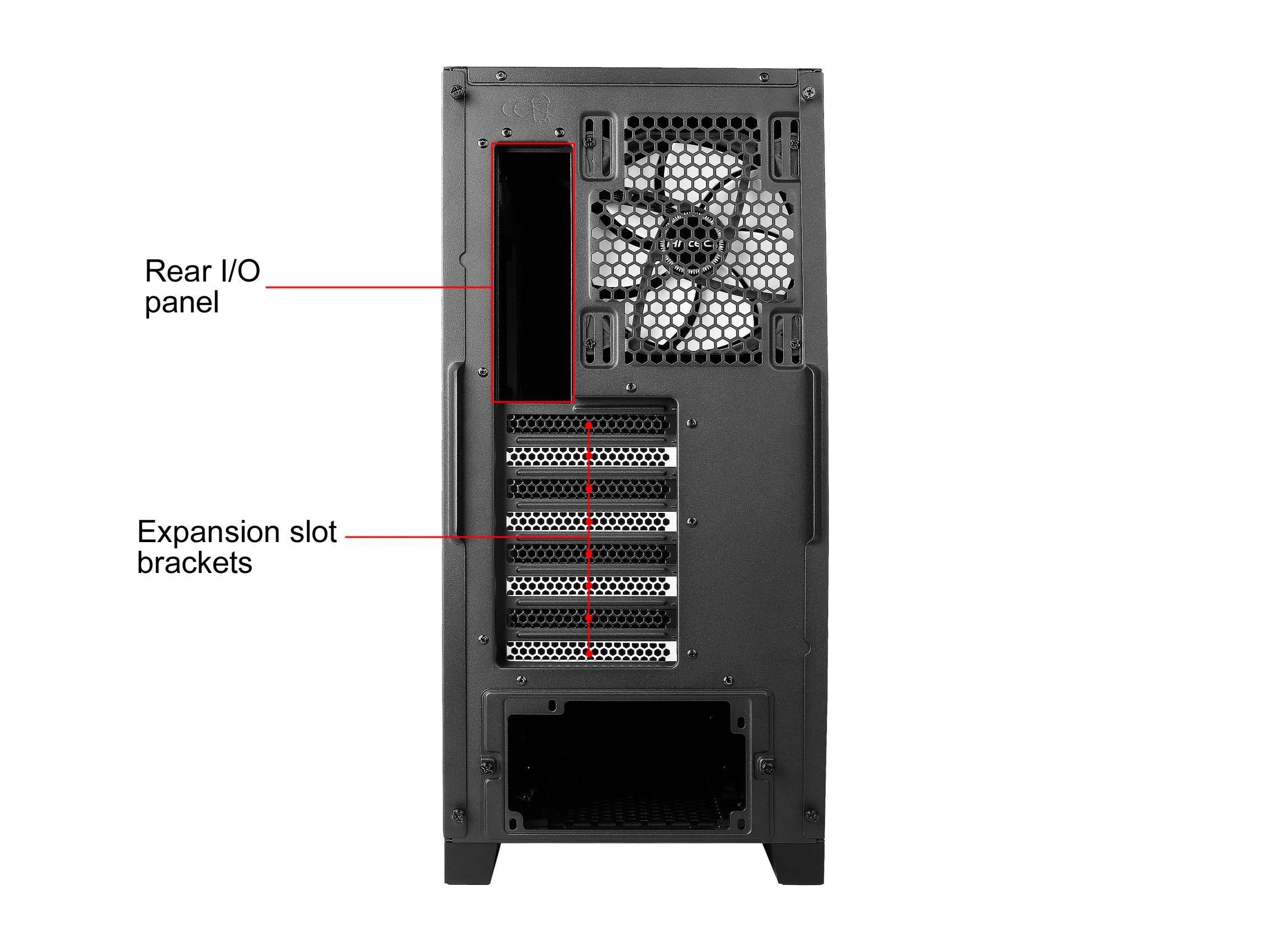 ANTEC P101 CASE WITH SOLID SIDE PANEL