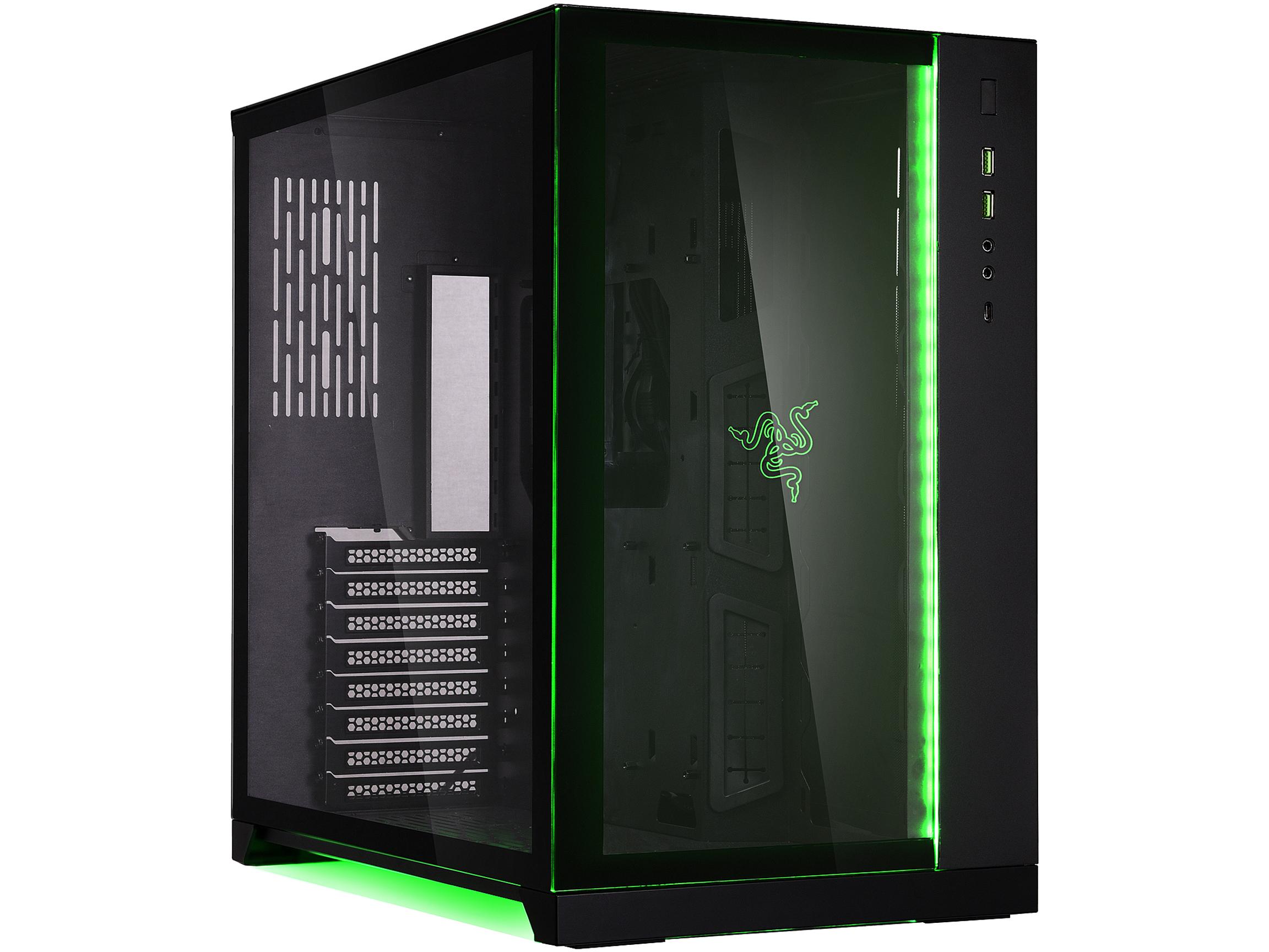 LIAN LI O11 DYNAMIC TOWER BLACK RAZER EDITION