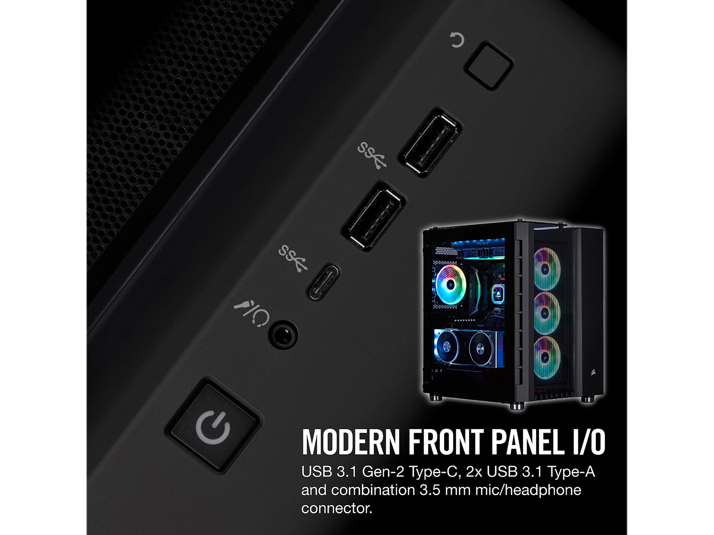 CORSAIR Crystal Series 680X RGB ATX CASE BLACK