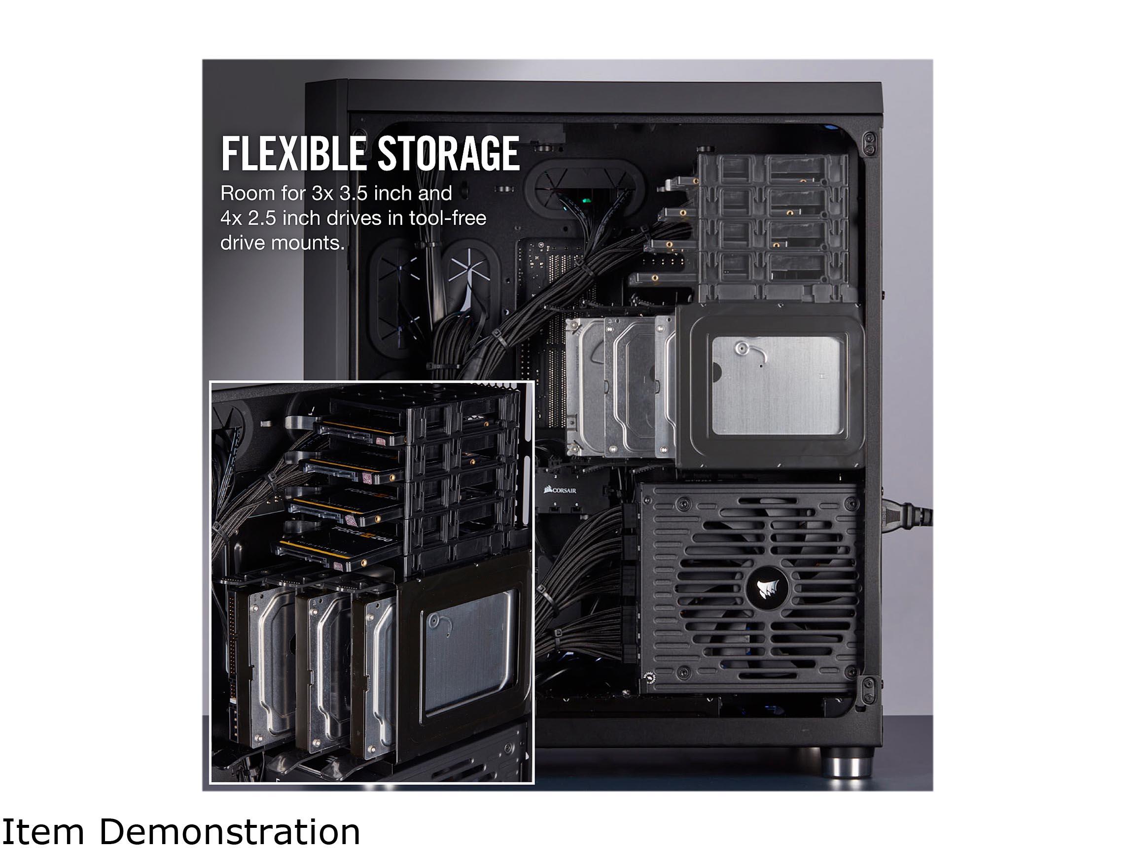 CORSAIR Crystal Series 680X RGB ATX CASE BLACK