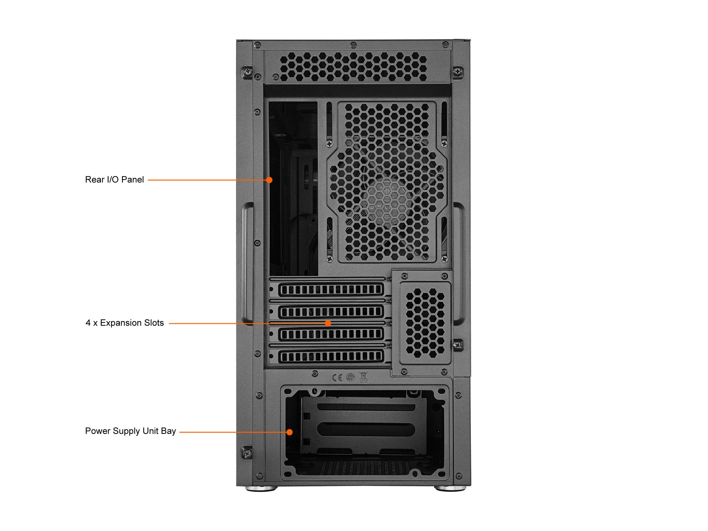 Cooler Master CM SILENCIO S400 玻璃側板