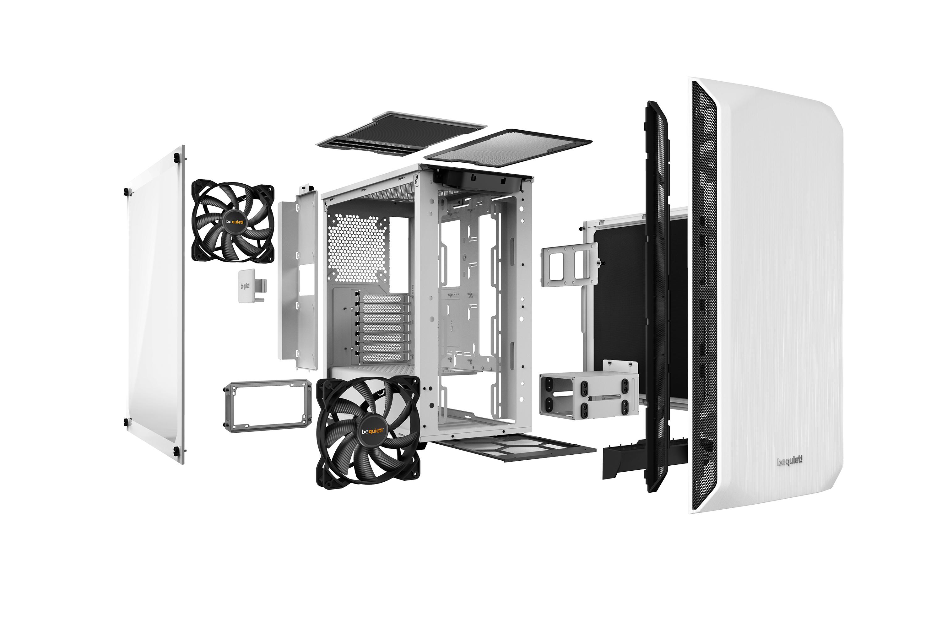 BE QUIET! PURE BASE 500 WINDOWS WHITE