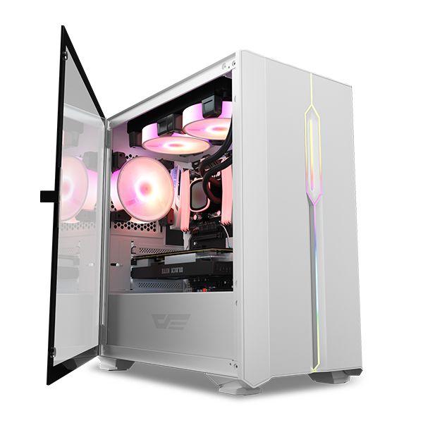 DARKFLASH DLM23 MATX RGB CASE (W)