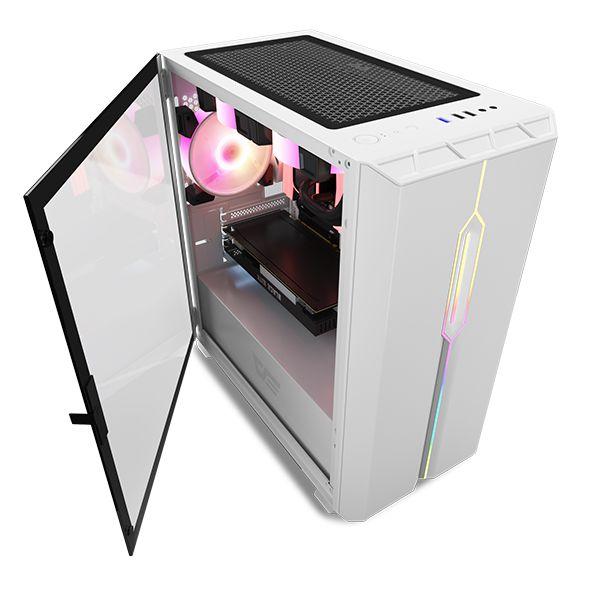 DARKFLASH DLM23 MATX RGB CASE (W)