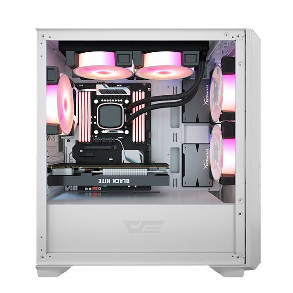 DARKFLASH DLM23 MATX RGB CASE (W)