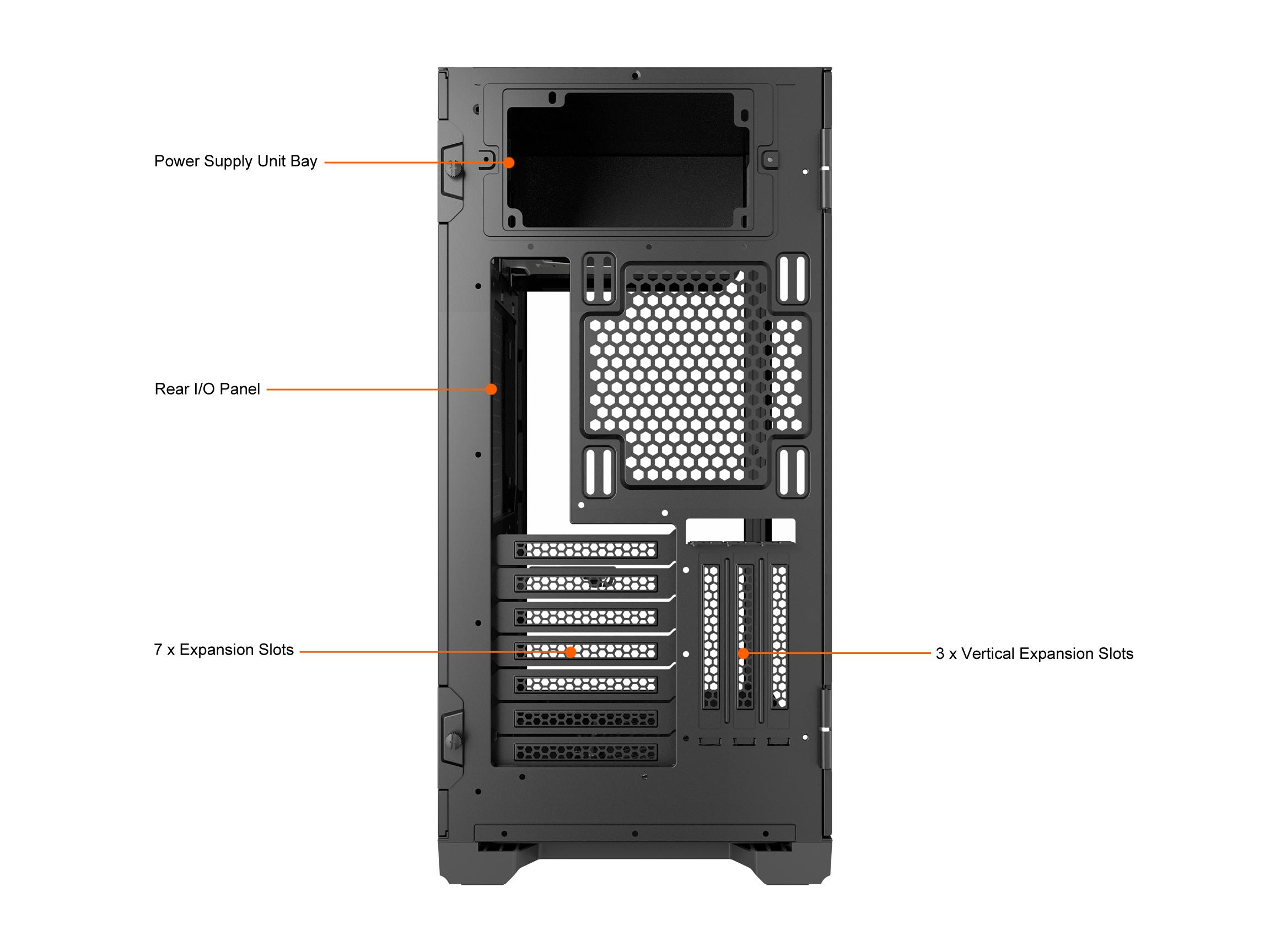 ANTEC P120 CRYSTAL TEMPERED CASE