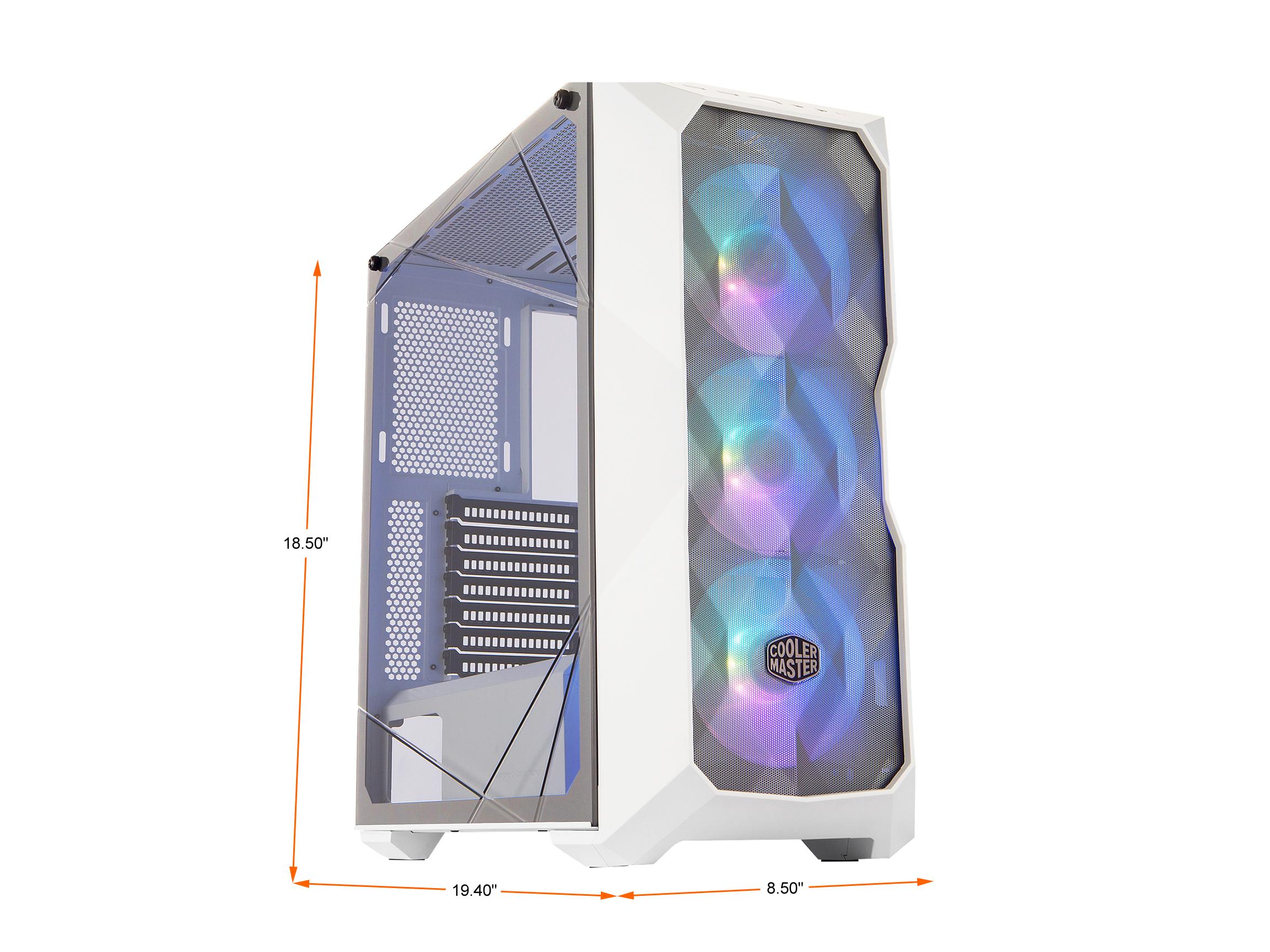 Cooler Master MASTERBOX TD500網面 白色 CASE