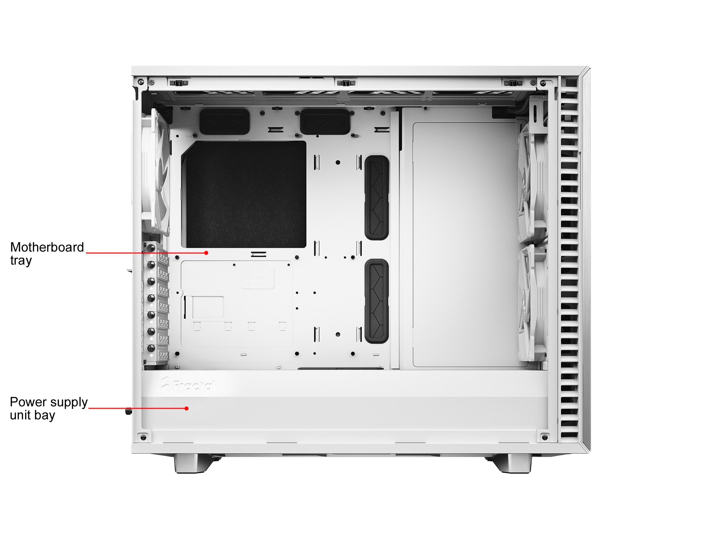 Fractal Design DEFINE 7 WHITE TG CLEAR TINT (DEF7A-06)