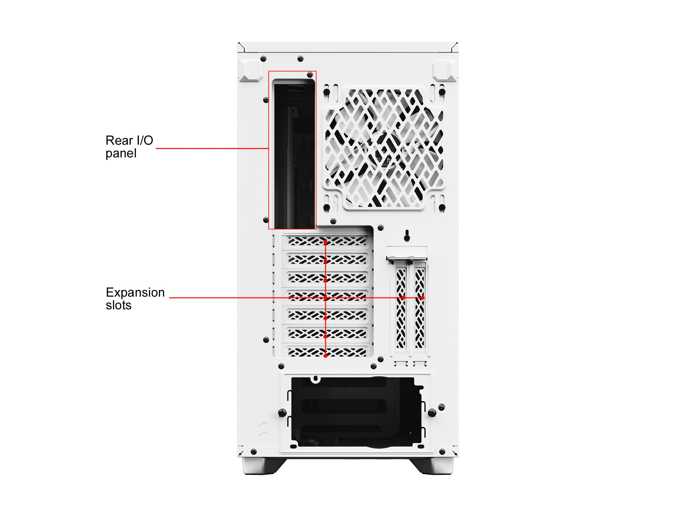 Fractal Design DEFINE 7 WHITE TG CLEAR TINT (DEF7A-06)