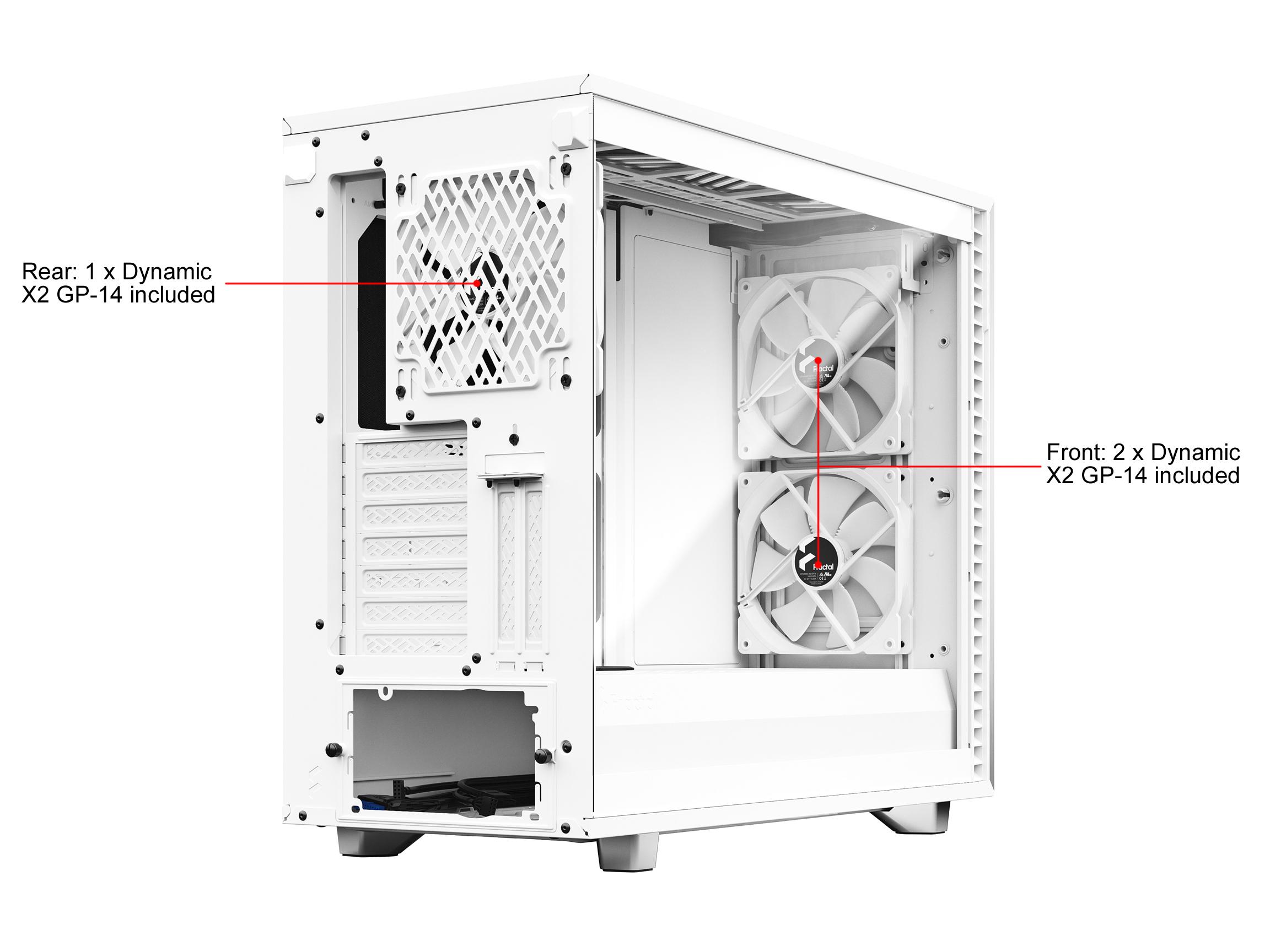 Fractal Design DEFINE 7 WHITE TG CLEAR TINT (DEF7A-06)