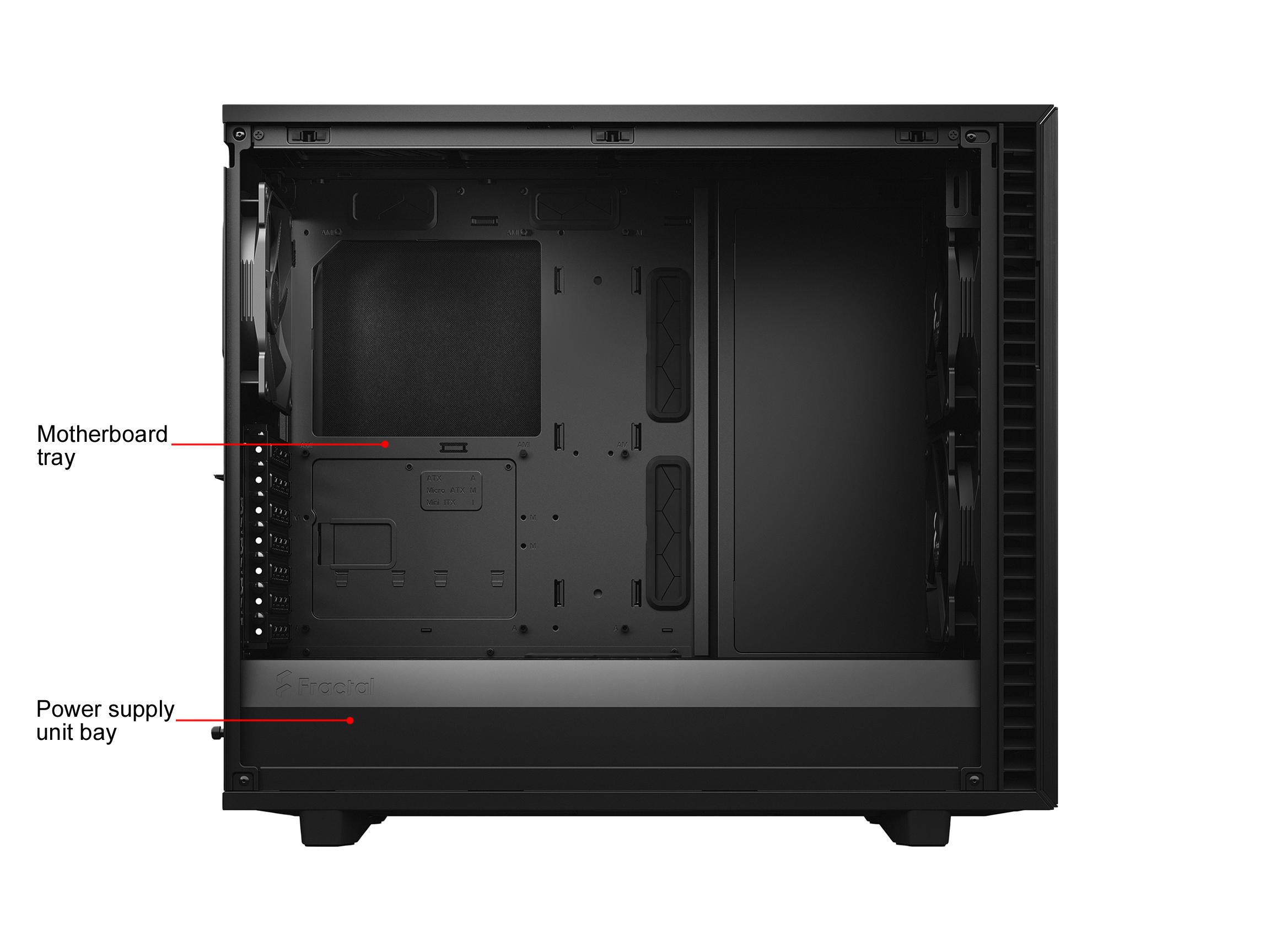 Fractal Design DEFINE 7 BLACK SOLID (DEF7A-01)
