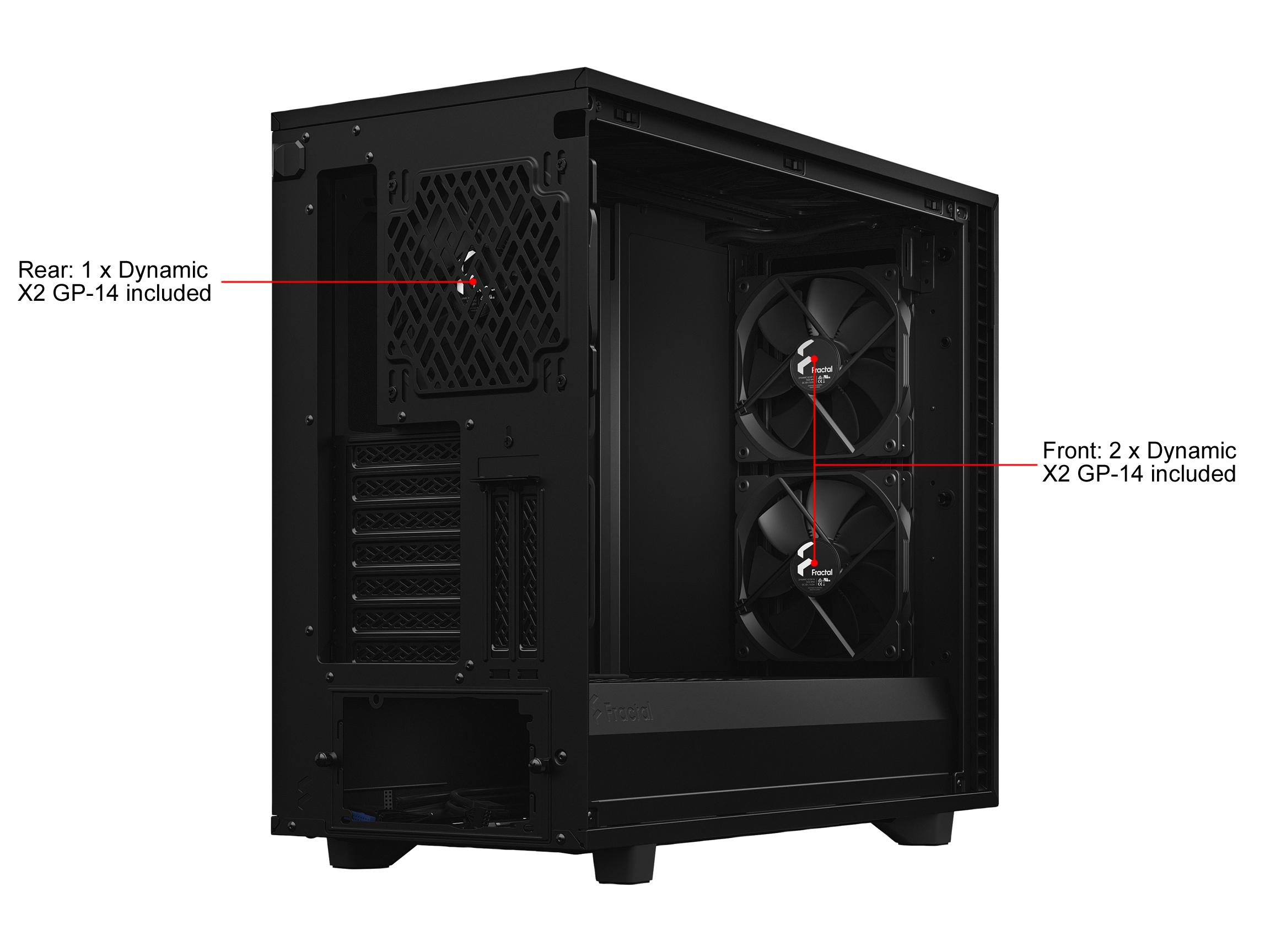 Fractal Design DEFINE 7 BLACK SOLID (DEF7A-01)