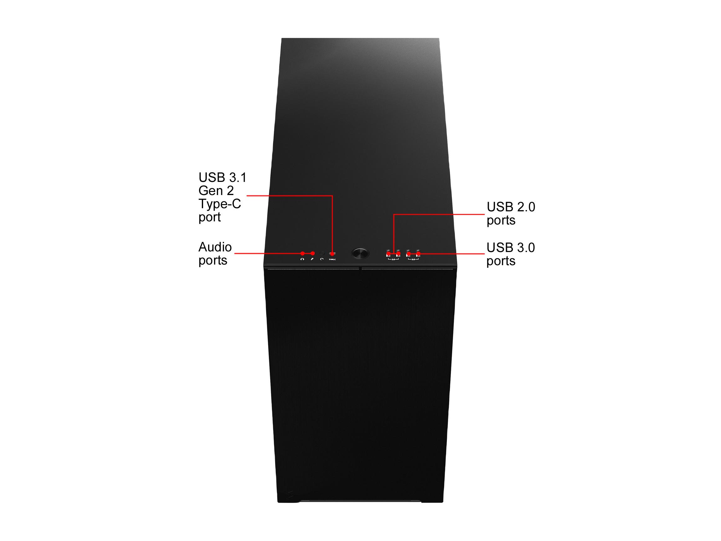 Fractal Design DEFINE 7 BLACK SOLID (DEF7A-01)