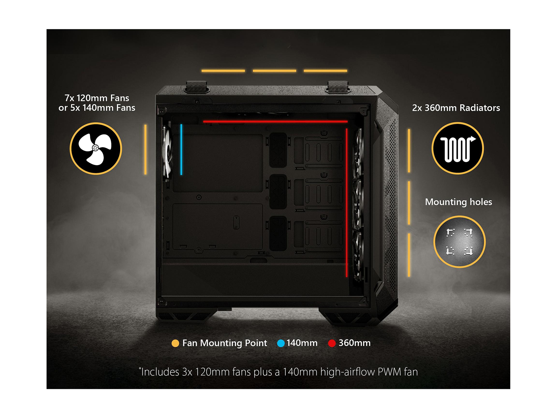 ASUS GT501VC TUF GAMING CASE