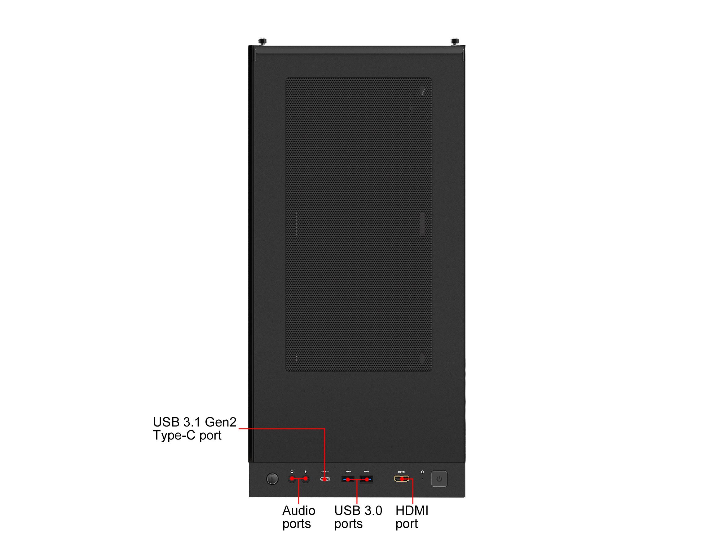 GIGABYTE AC300G Tempered Glass ATX Case RGB Fusion 2.0