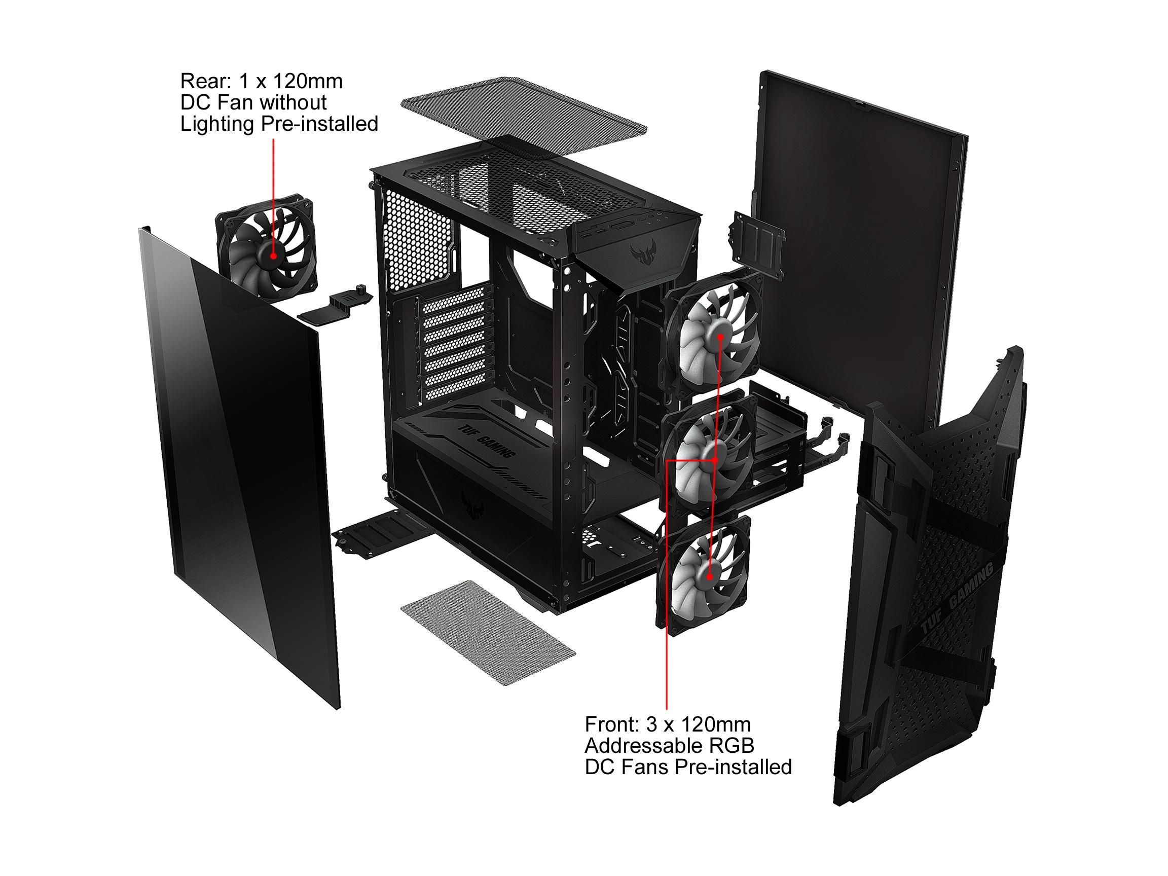 ASUS GT301 TUF GAMING CASE