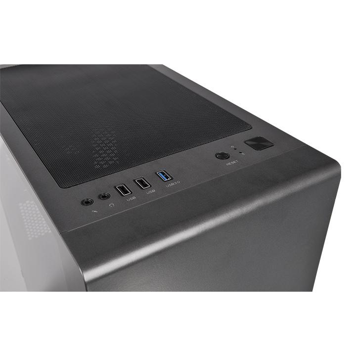 THERMALTAKE S100 TG BLACK WIN TEMPERED GLASS