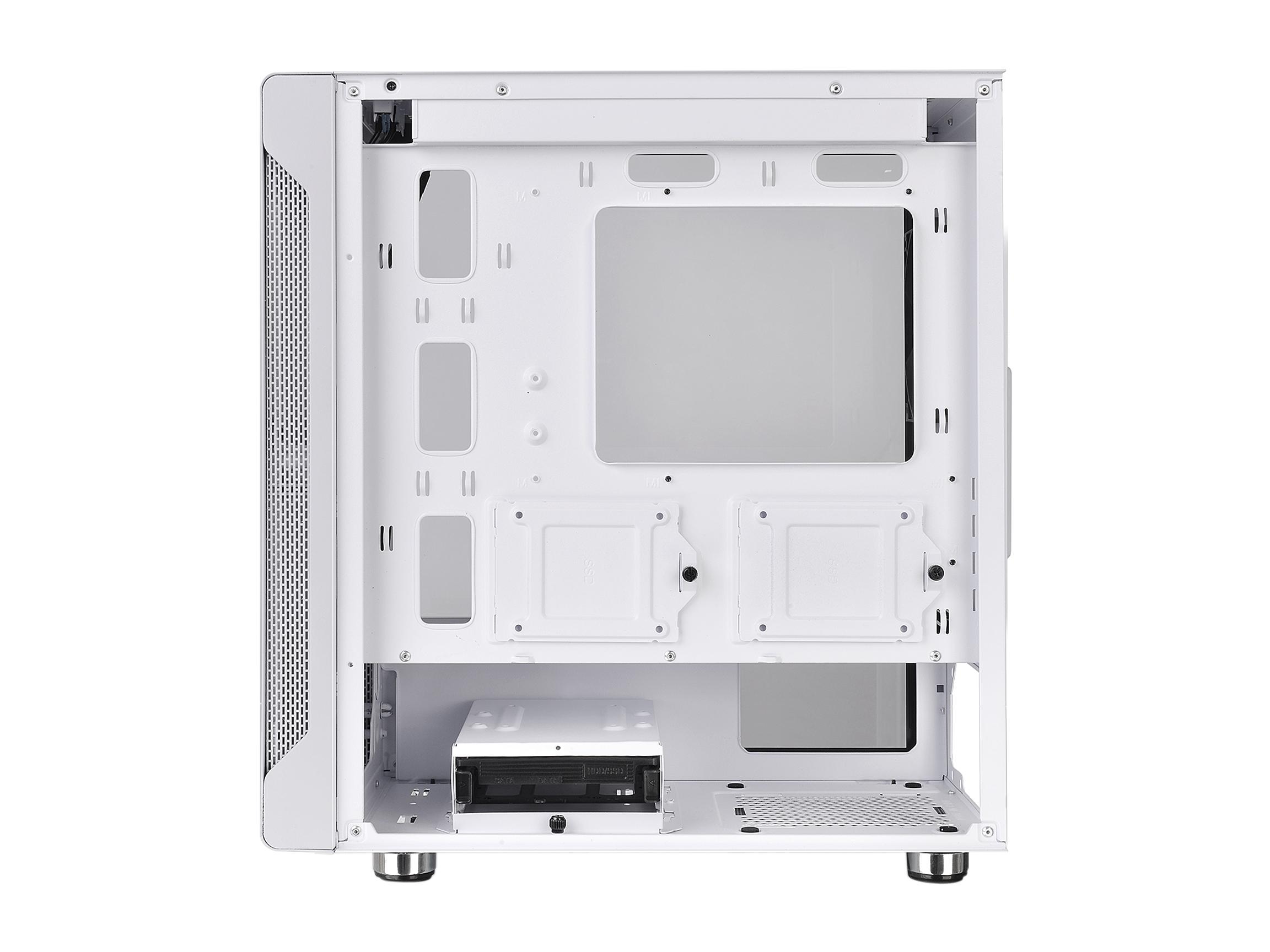 THERMALTAKE S100 TG SNOW WHITE WIN TEMPERED GLASS