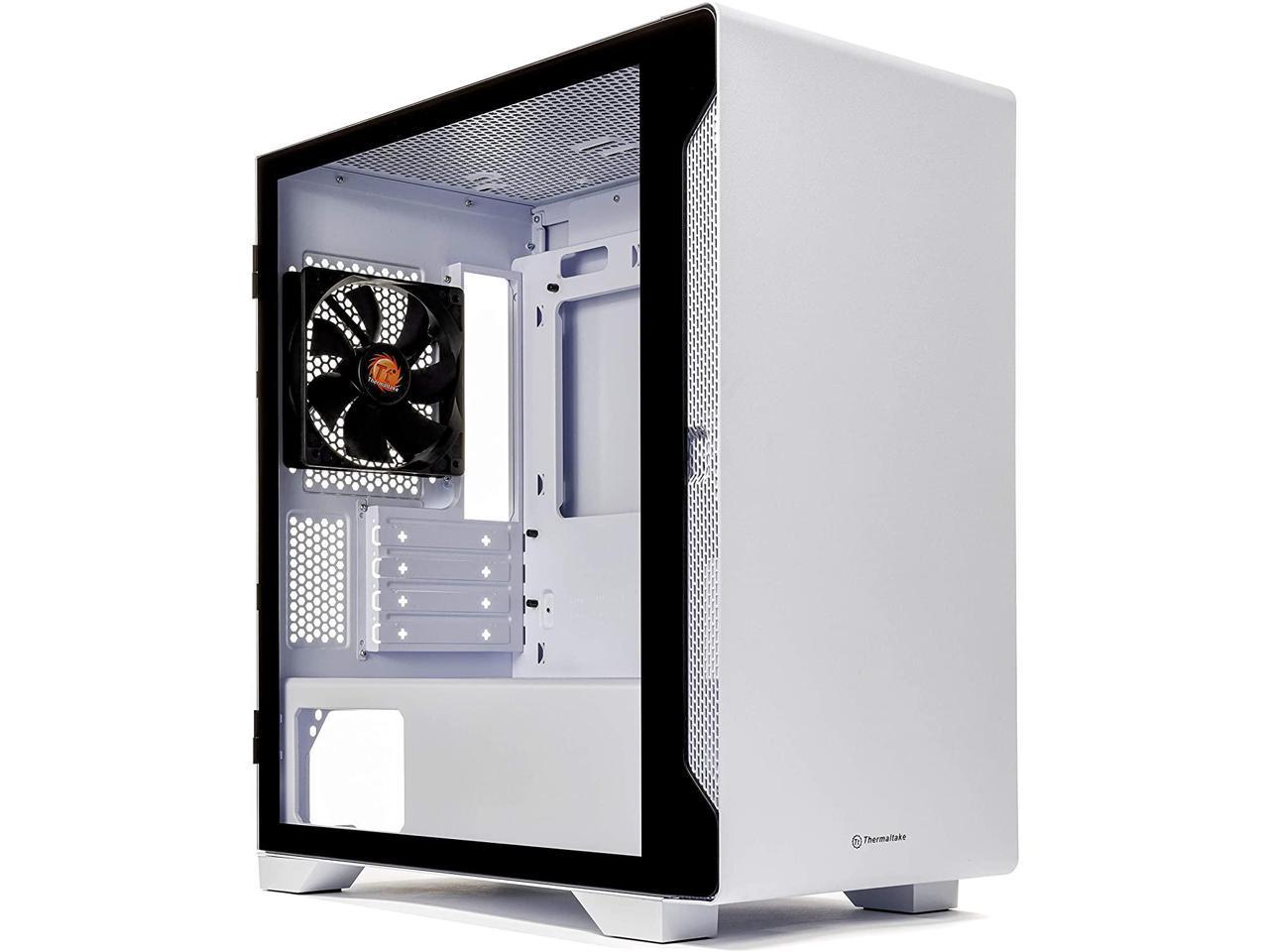 THERMALTAKE S100 TG SNOW WHITE WIN TEMPERED GLASS