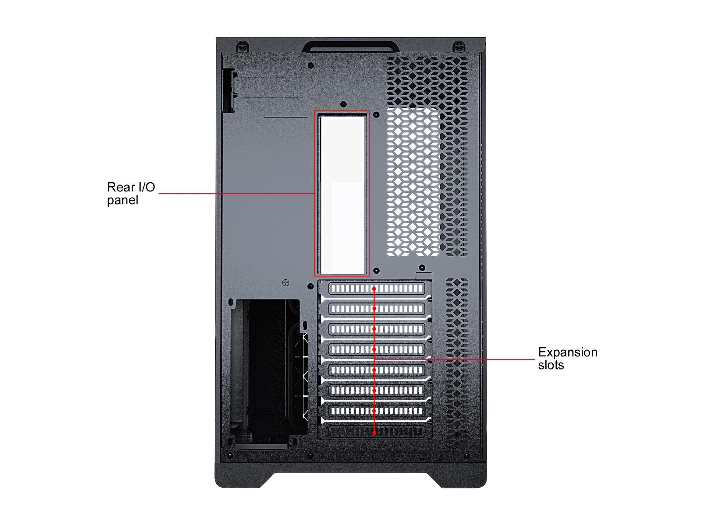 METALLIC GEAR NEO QUBE 2 ATX TEMPERED GLASS DRGB BLACK