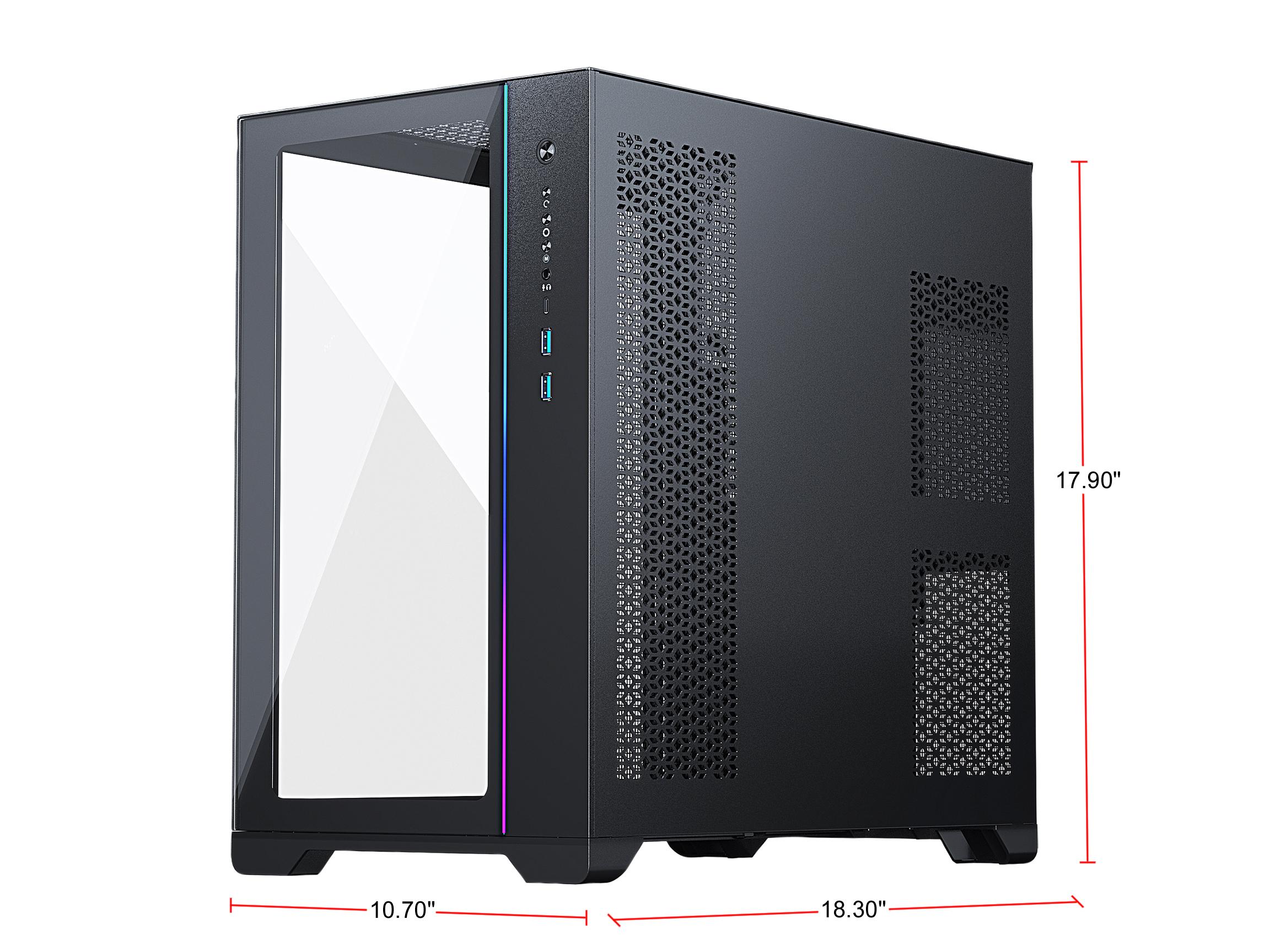 METALLIC GEAR NEO QUBE 2 ATX TEMPERED GLASS DRGB BLACK