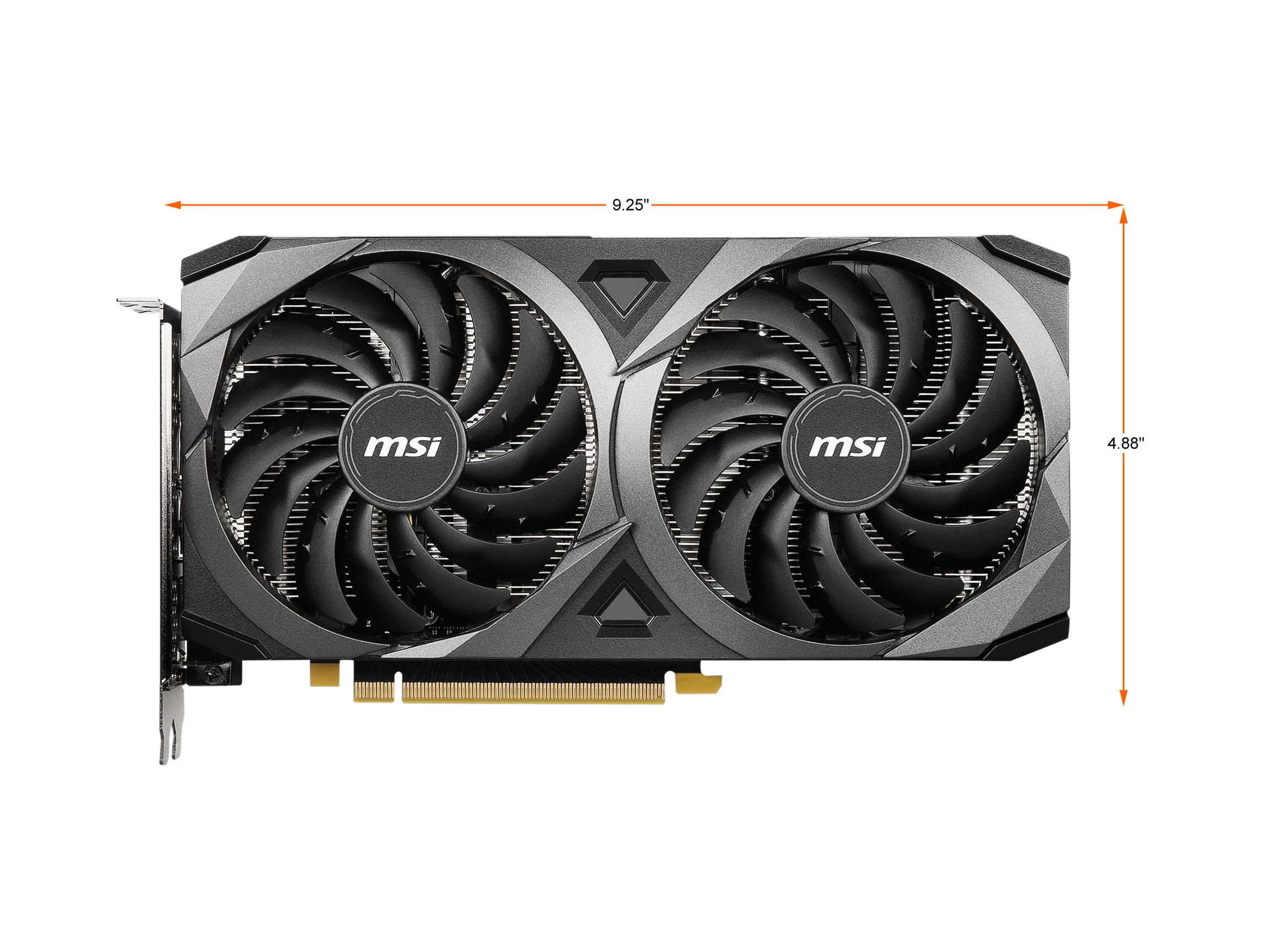MSI RTX3050 VENTUS 2X 8G OC