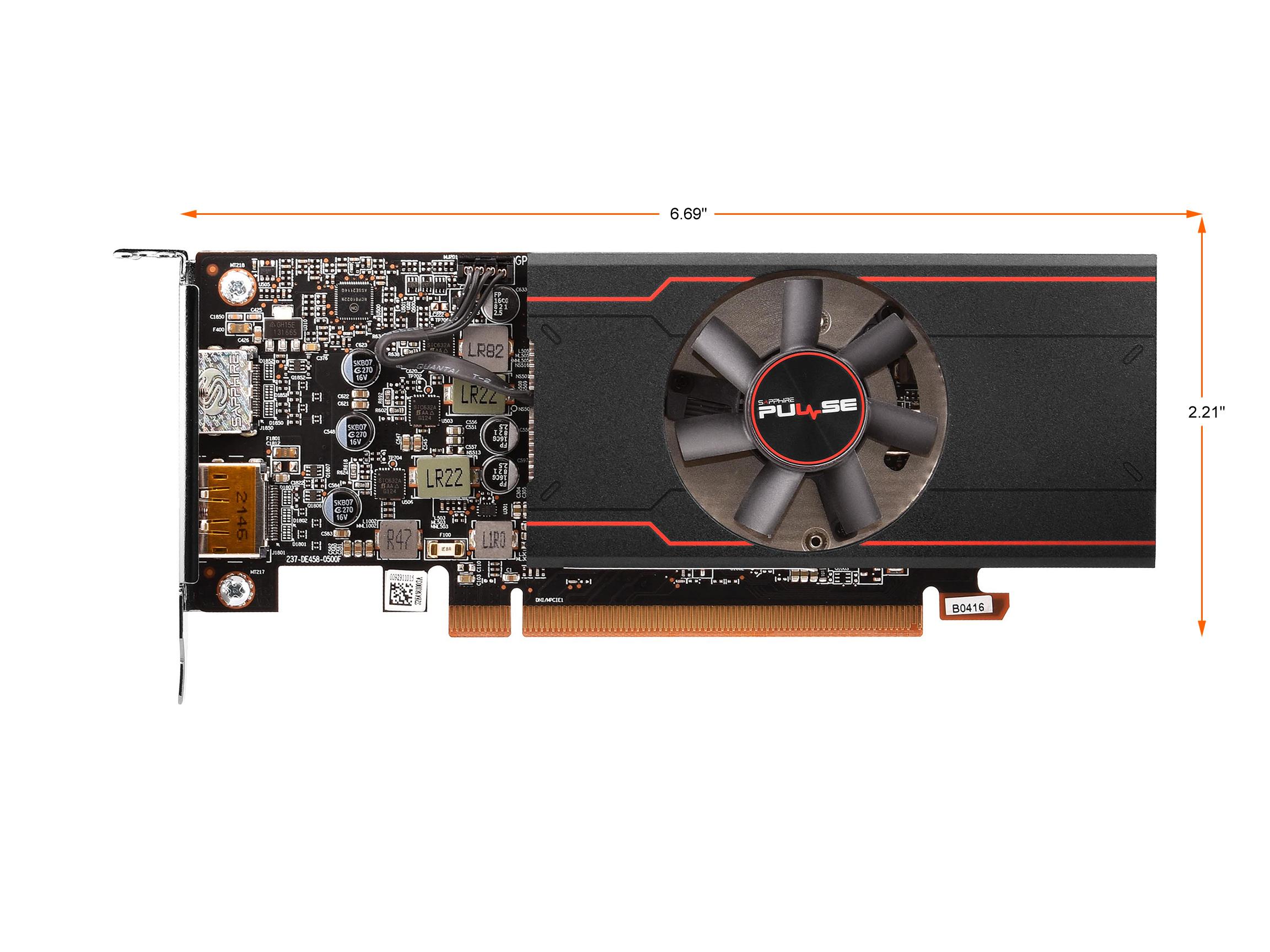 SAPPHIRE PULSE RX6400 4G GDDR6 L.P