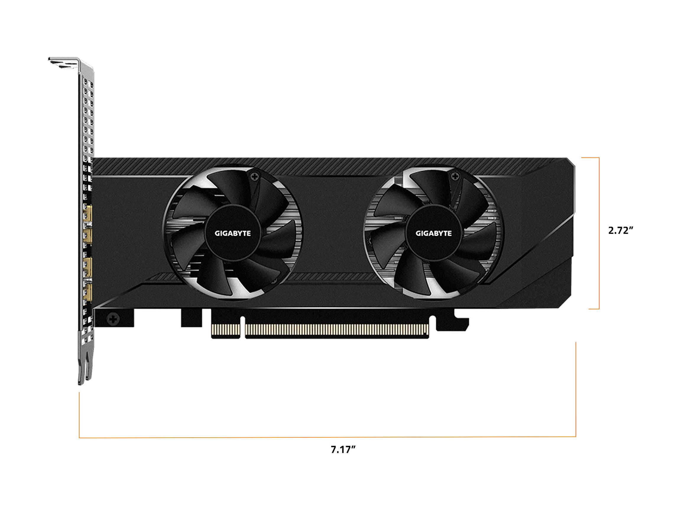 GIGABYTE RX6400 D6 4G L.P