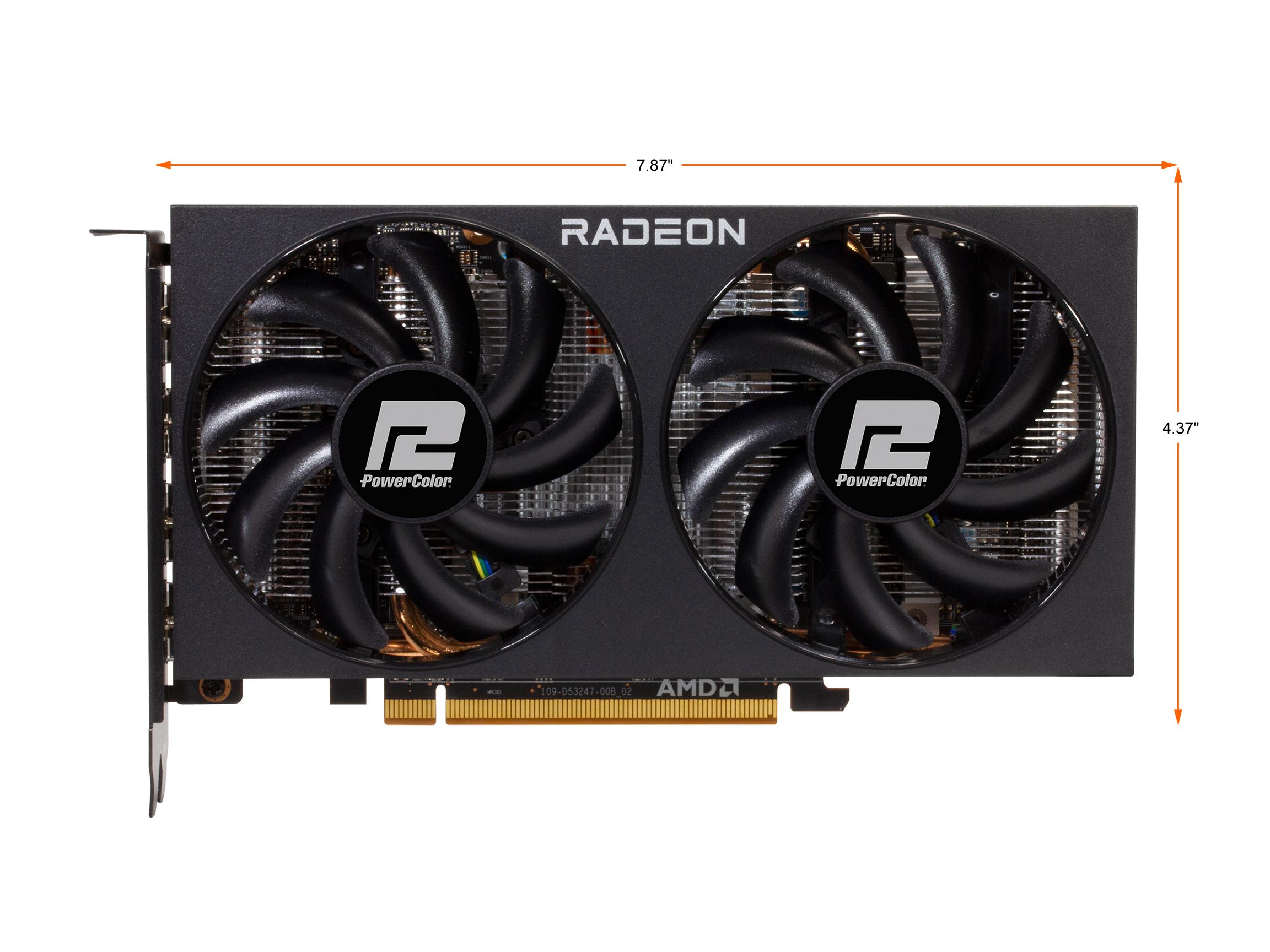 POWERCOLOR FIGHTER RX6650XT 8G GDDR6