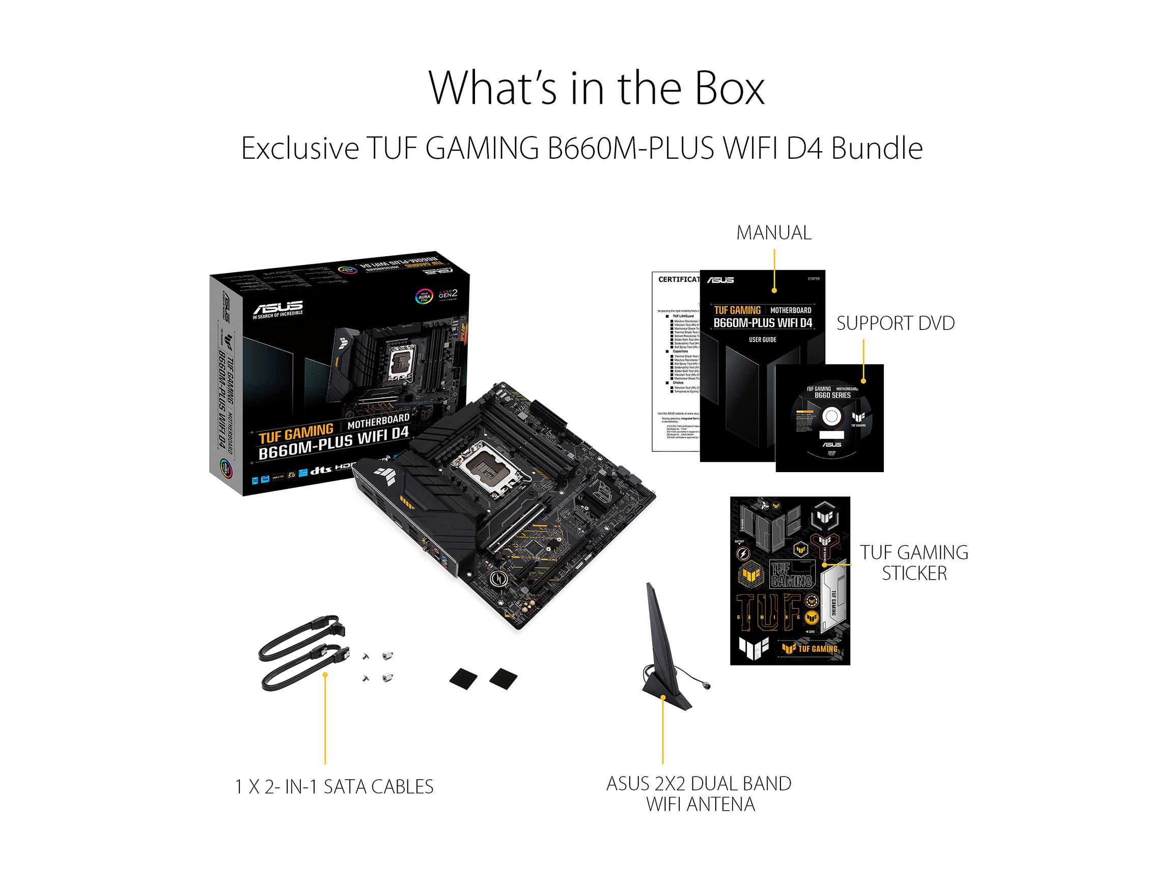 ASUS TUF GAMING B660M-PLUS D4