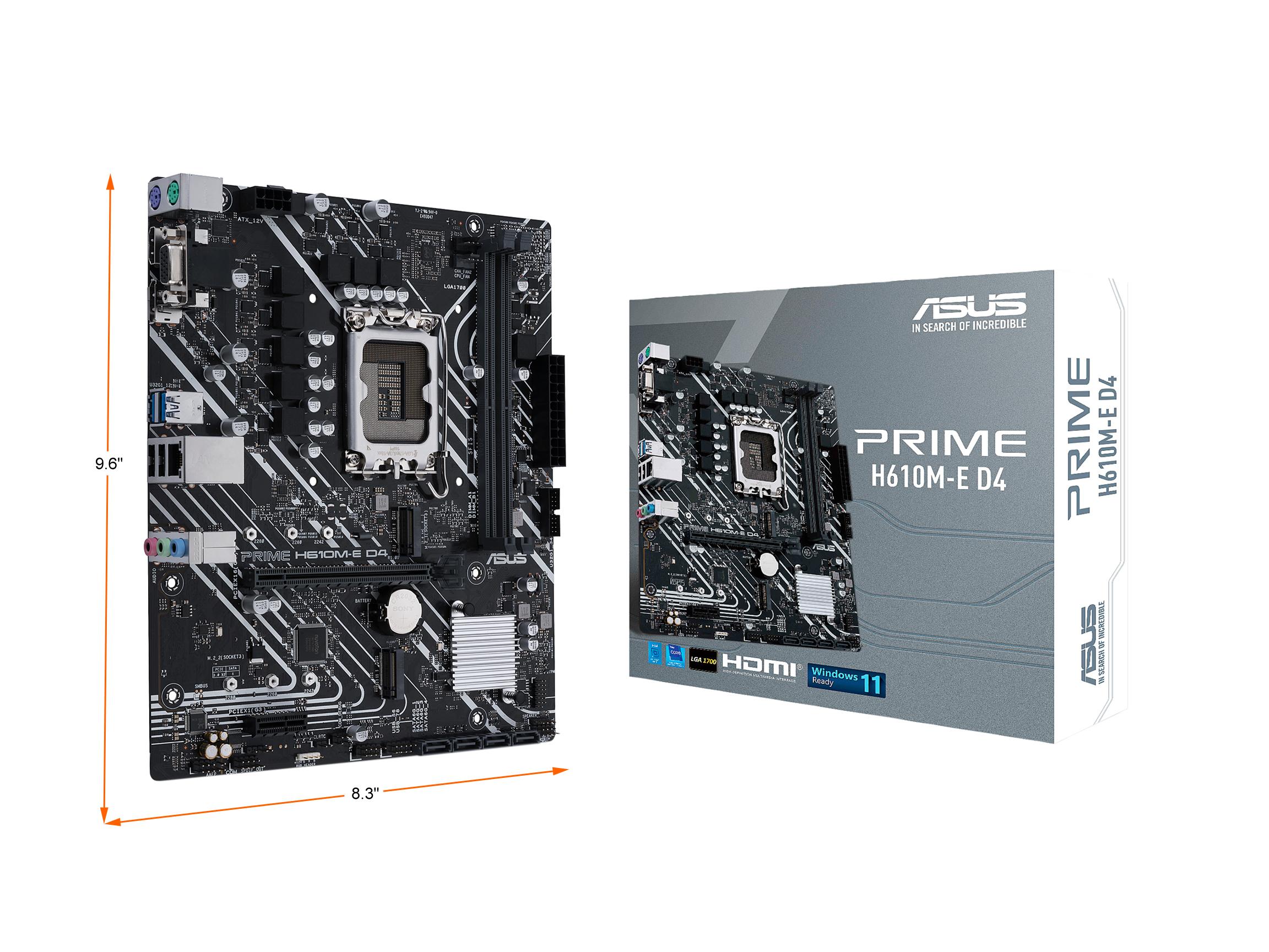 ASUS PRIME H610M-E D4