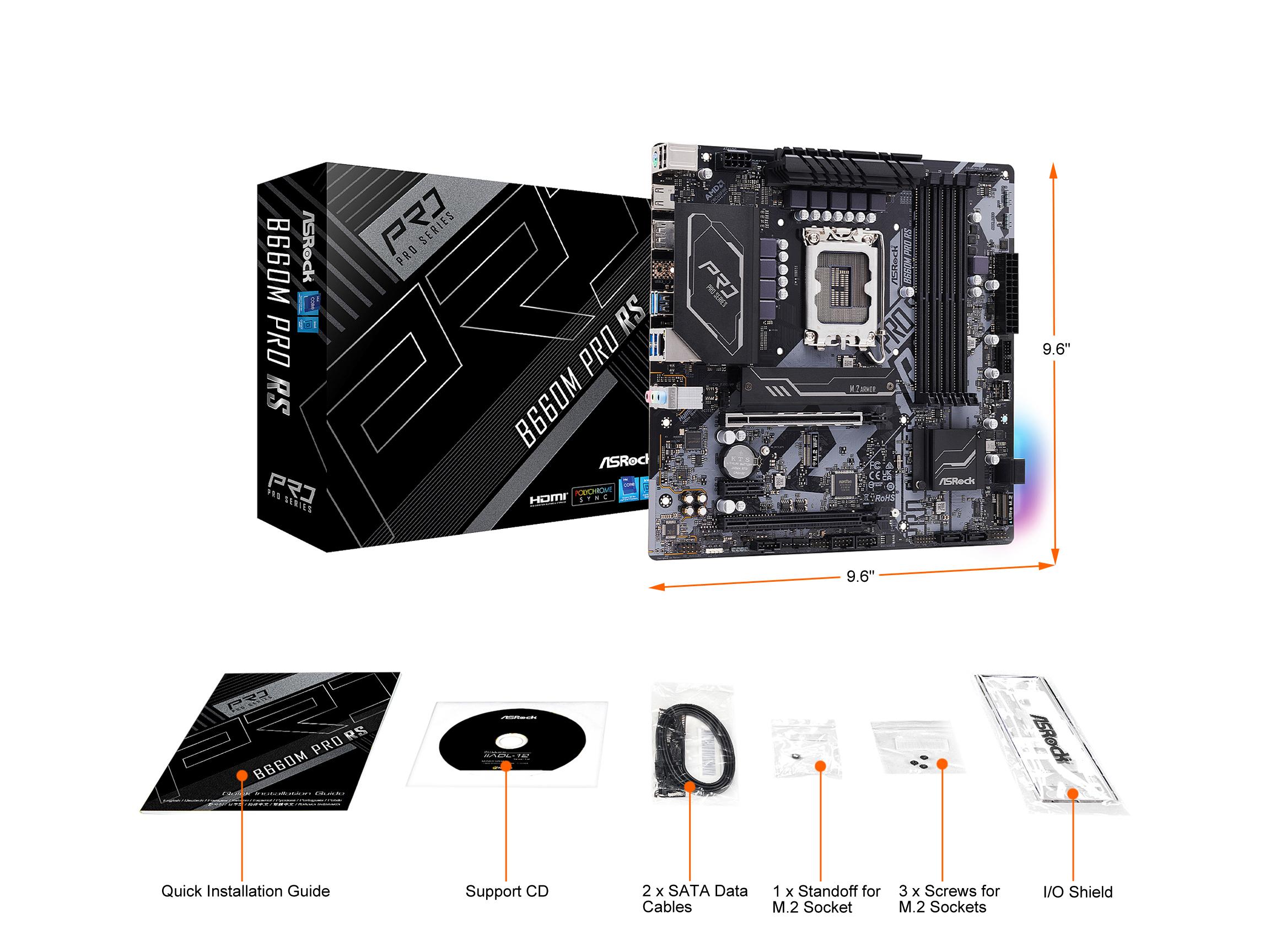 ASROCK B660M PRO RS