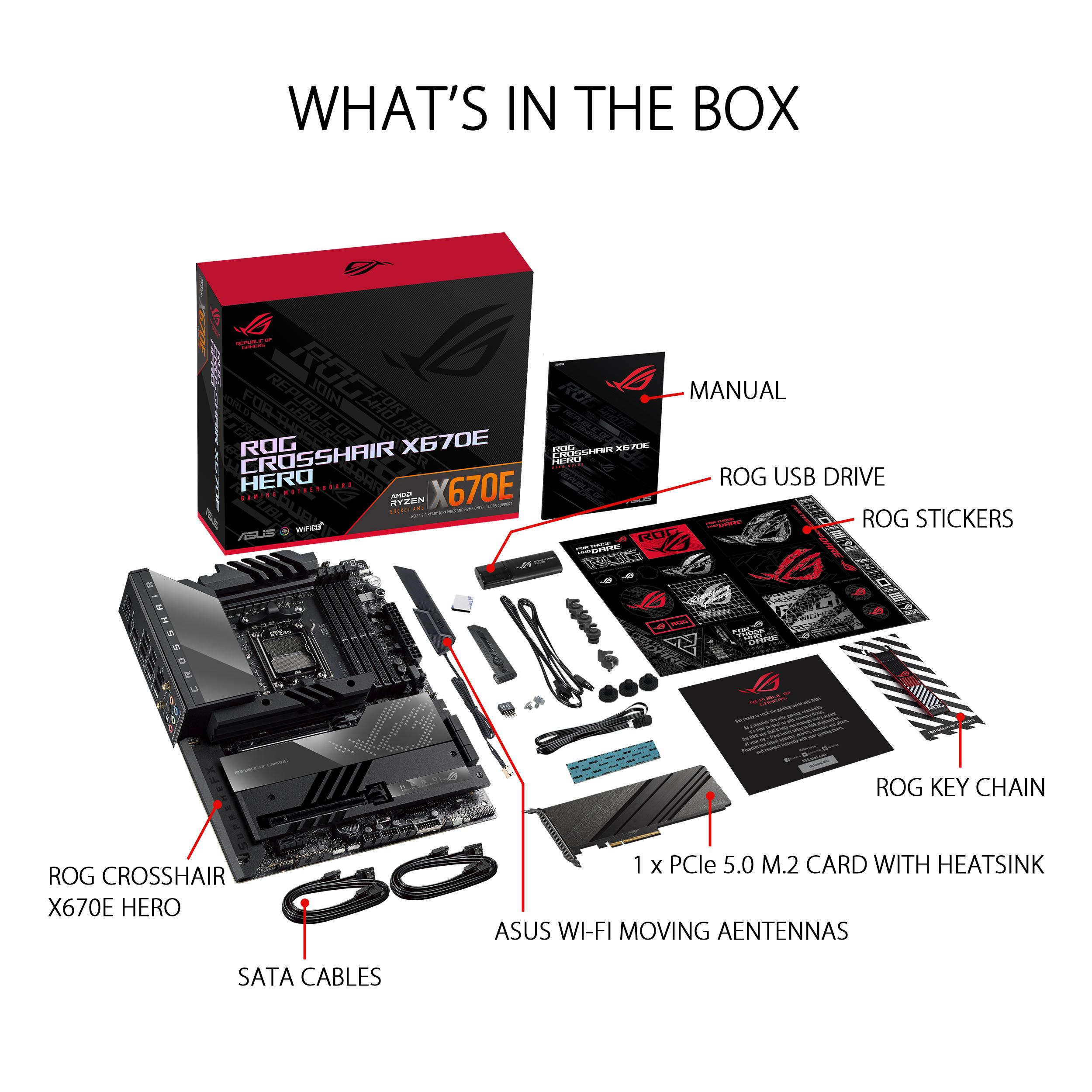 ASUS ROG CROSSHAIR X670E HERO (90MB1BC0-M0UAY0)
