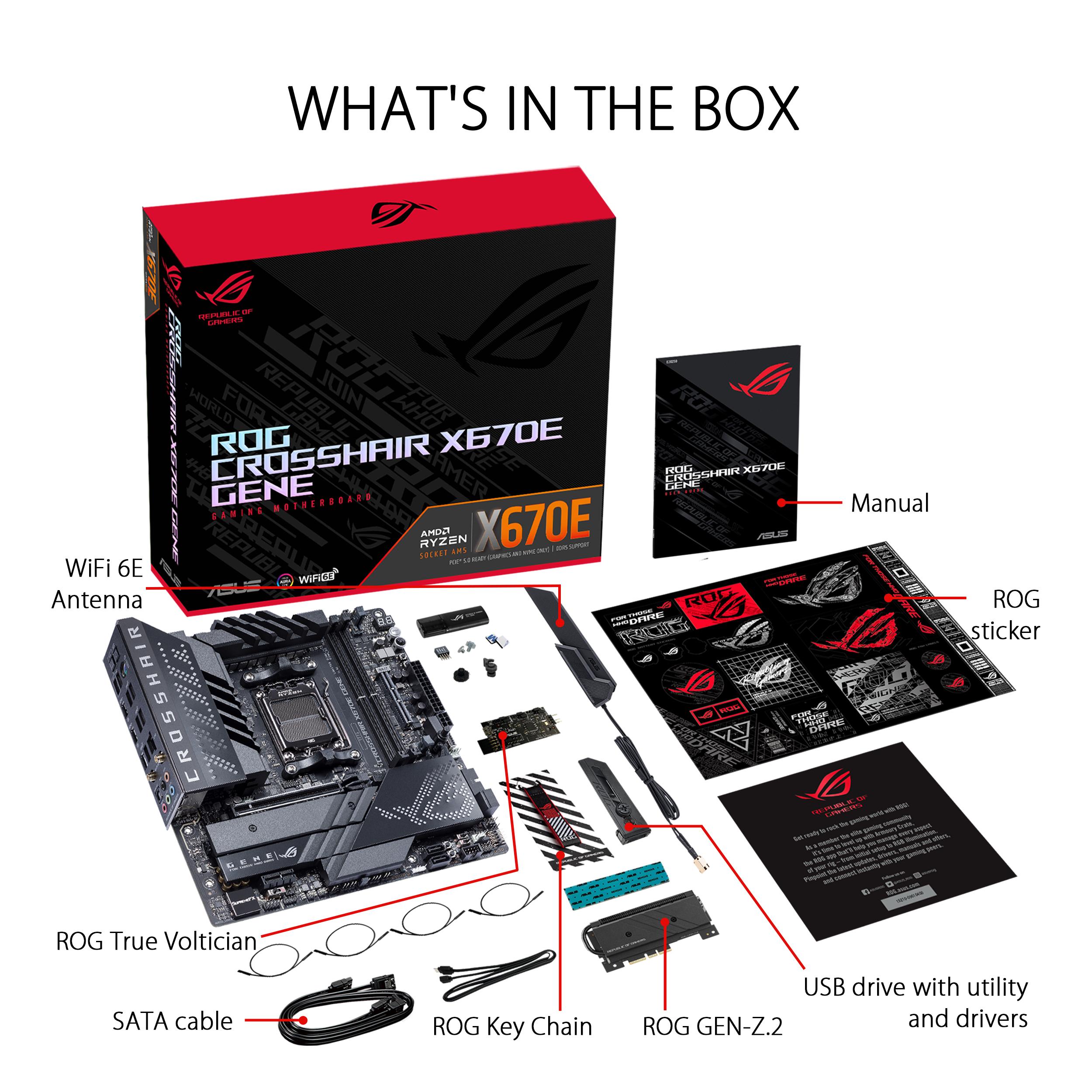 ASUS ROG CROSSHAIR X670E GENE (90MB1B80-MOUAY0)
