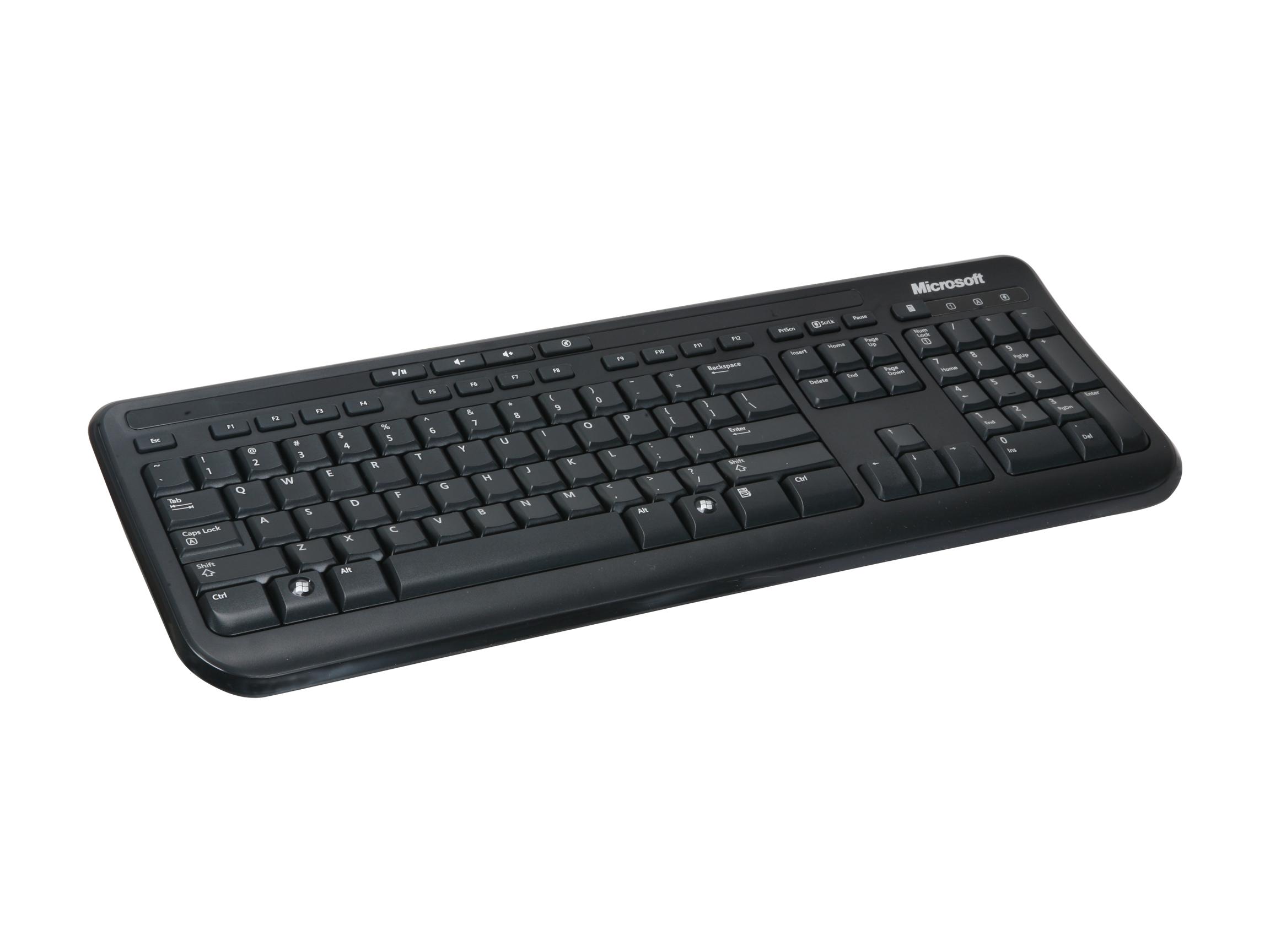 MICROSOFT WIRED DESKTOP 600 USB CHNTRAD HDWR Black