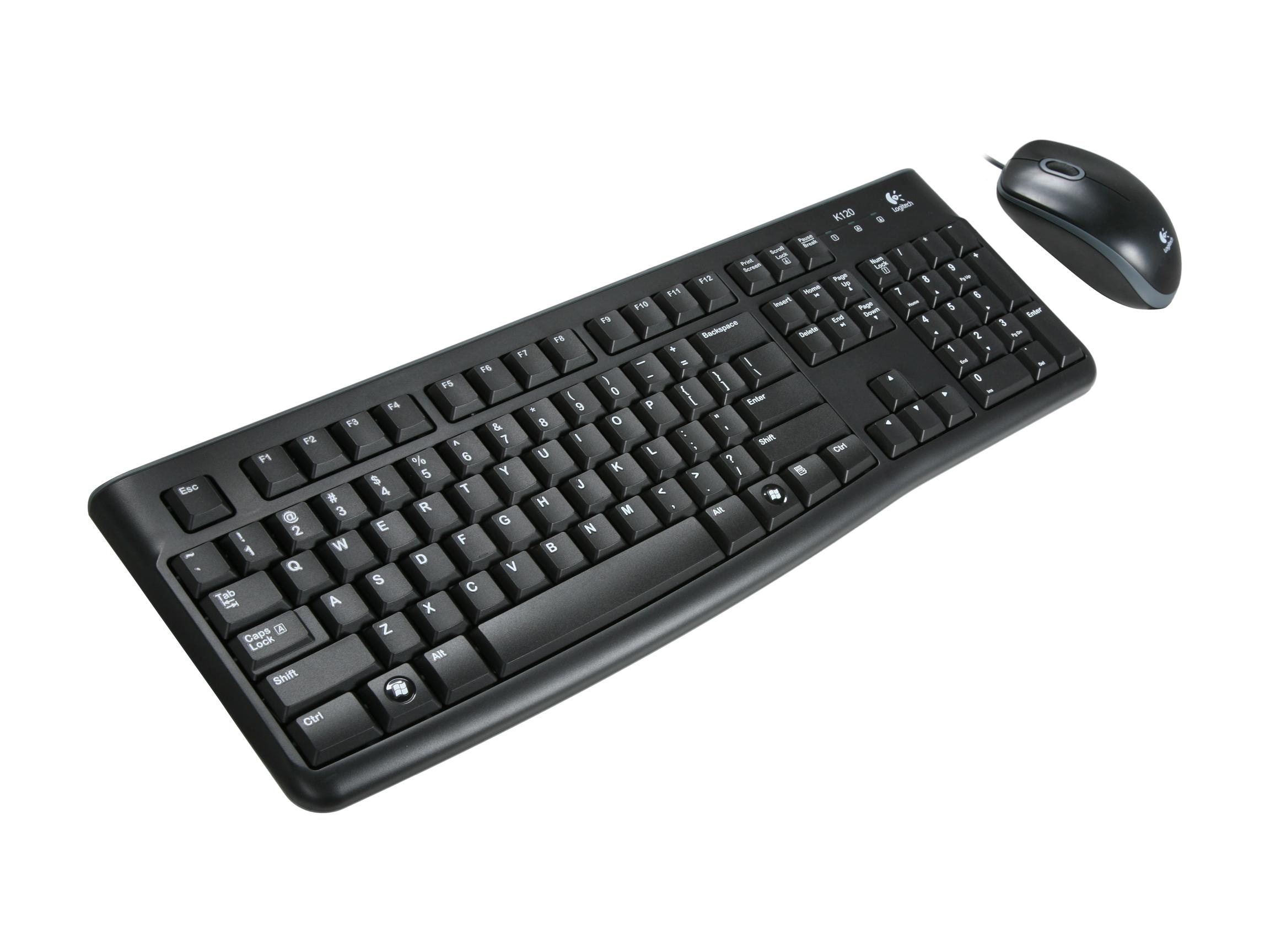 LOGITECH MK120 KEYBOARD & MOUSE