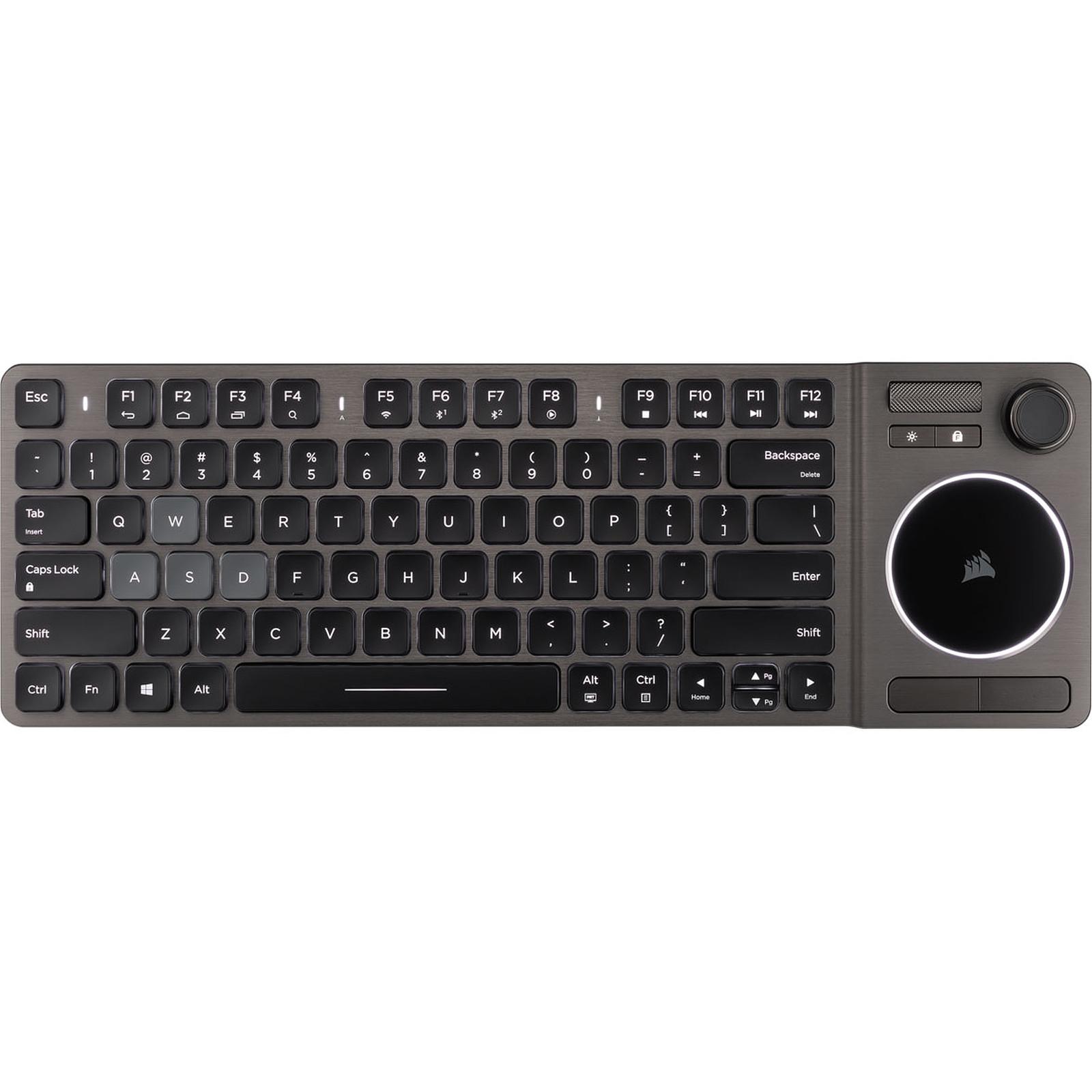 CORSAIR K83 WIRELESS ENTERTAINMENT KEYBOARD