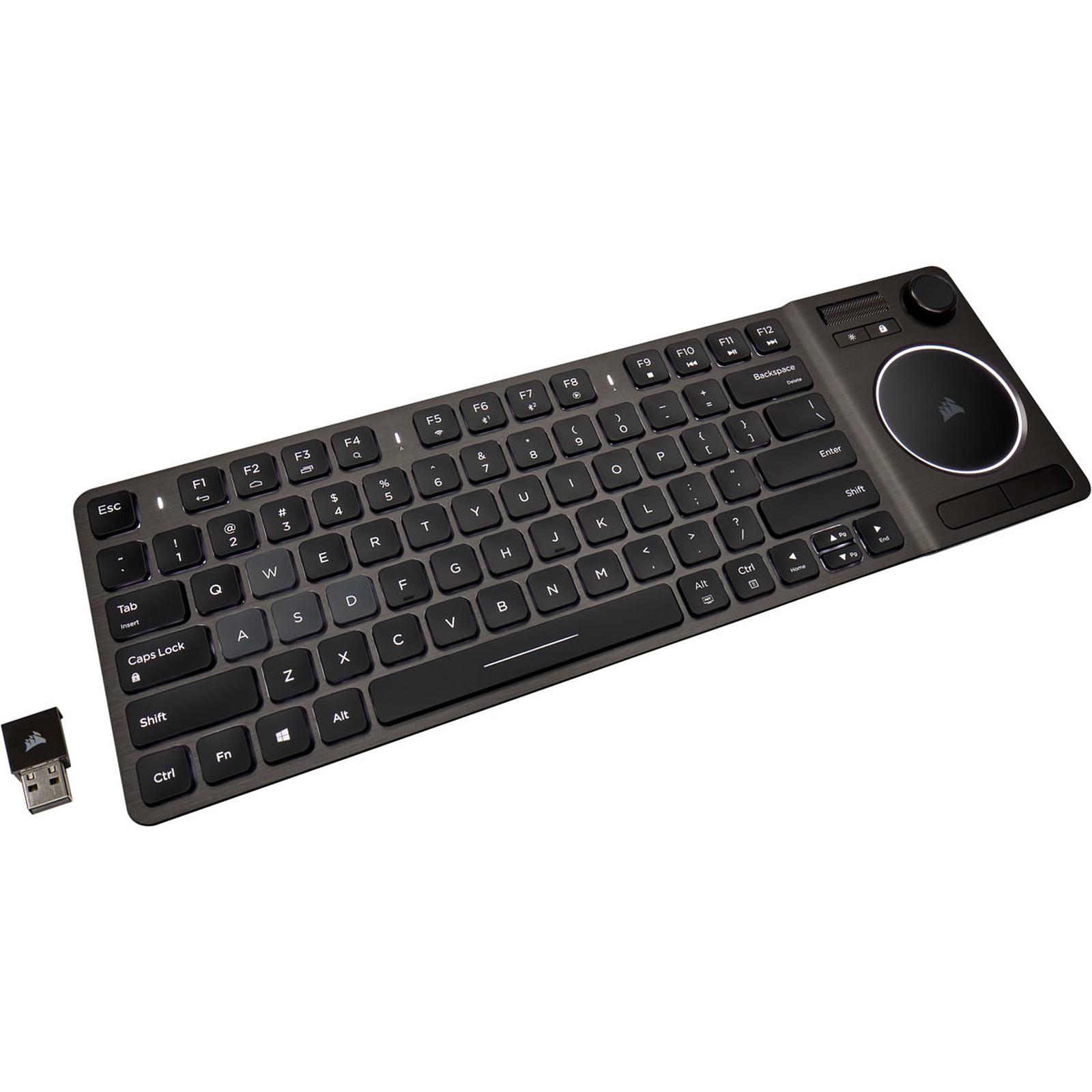 CORSAIR K83 WIRELESS ENTERTAINMENT KEYBOARD