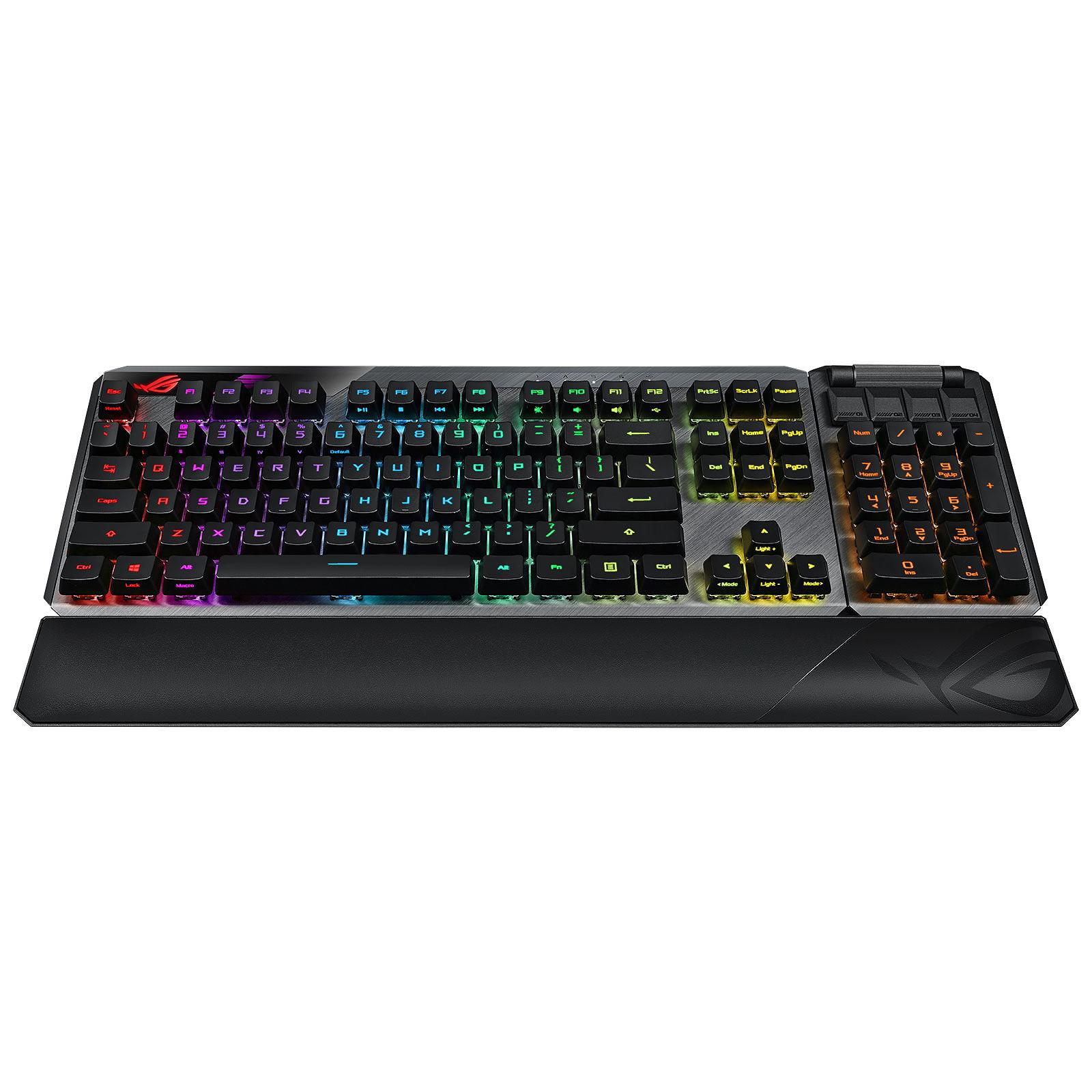 ASUS MA02 ROG CLAYMORE II RGB 青軸機械式鍵盤 英字