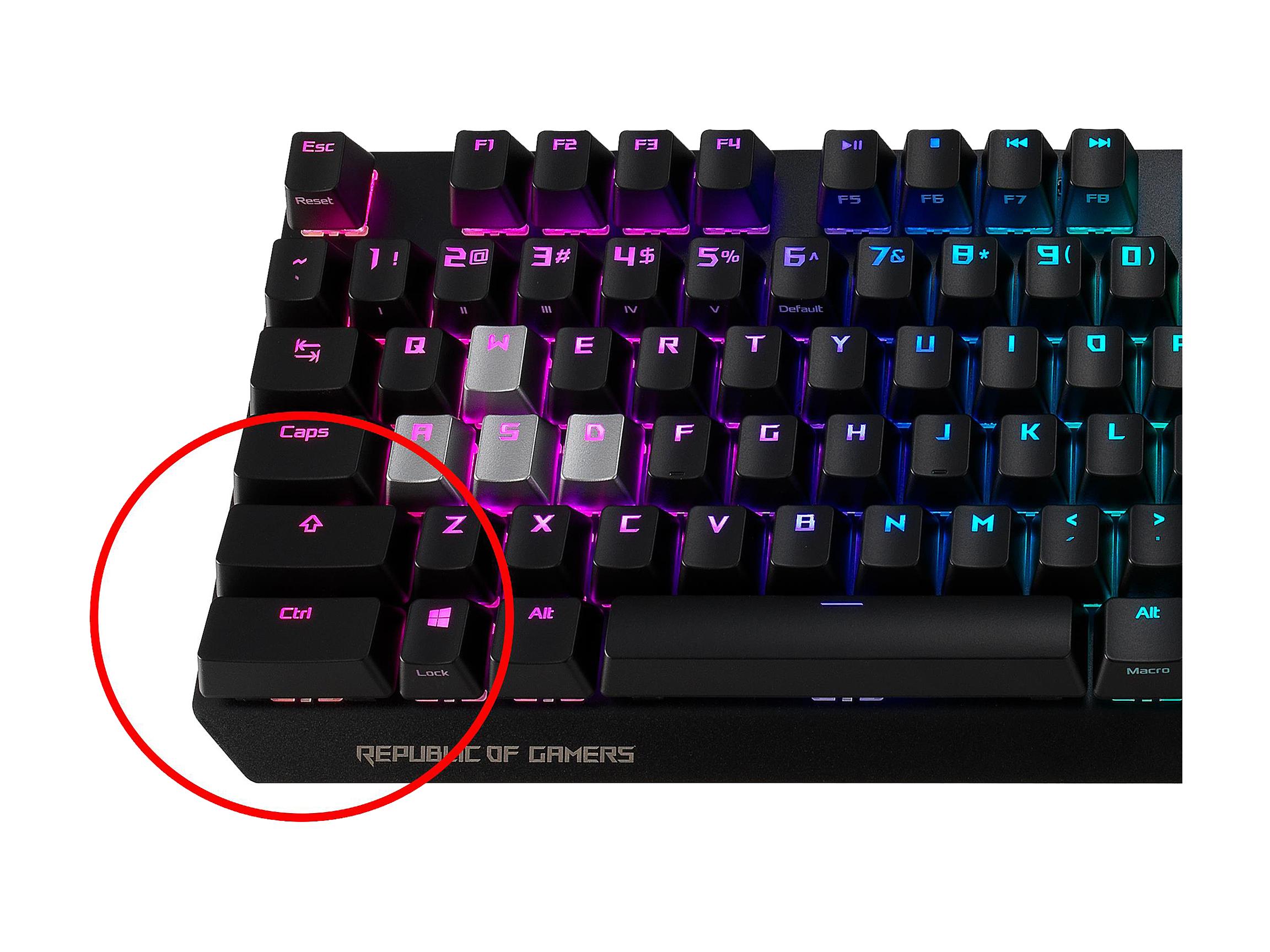 ASUS STRIX SCOPE RGB BLUE (青軸 英字)