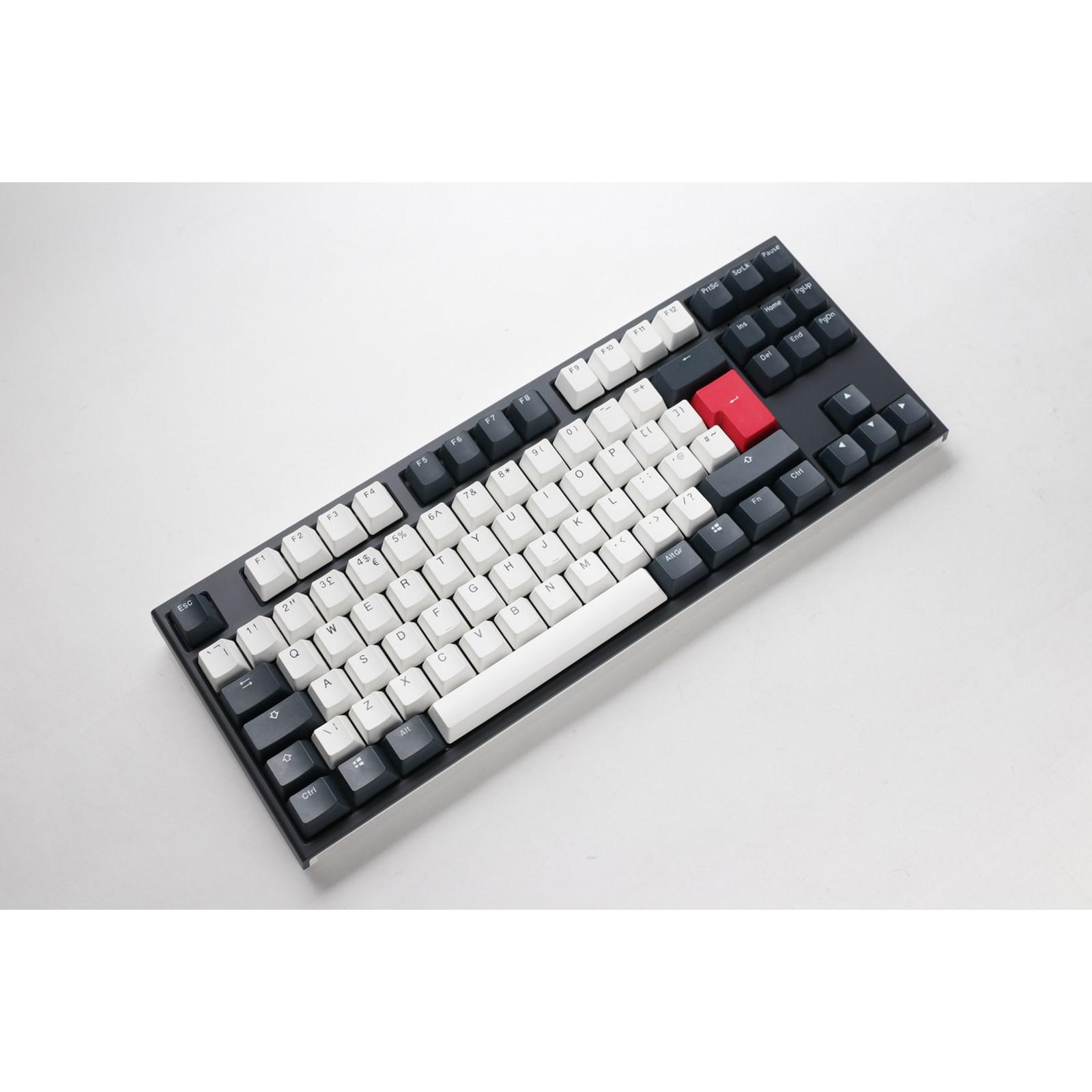 DUCKY ONE2 TUXEDO 英文鍵 混色黑白 PBT 青軸
