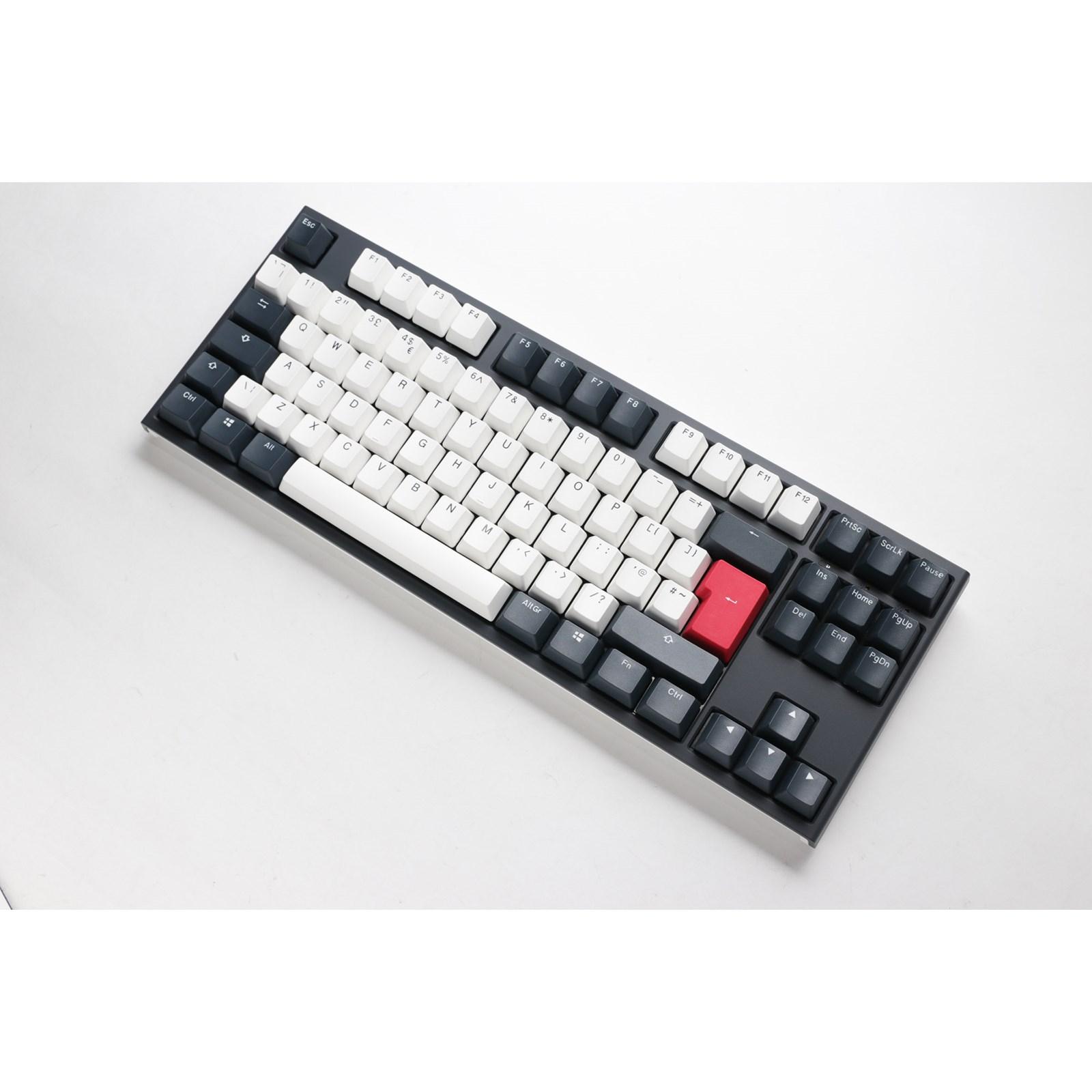 DUCKY ONE2 TUXEDO 英文鍵 混色黑白 PBT 青軸
